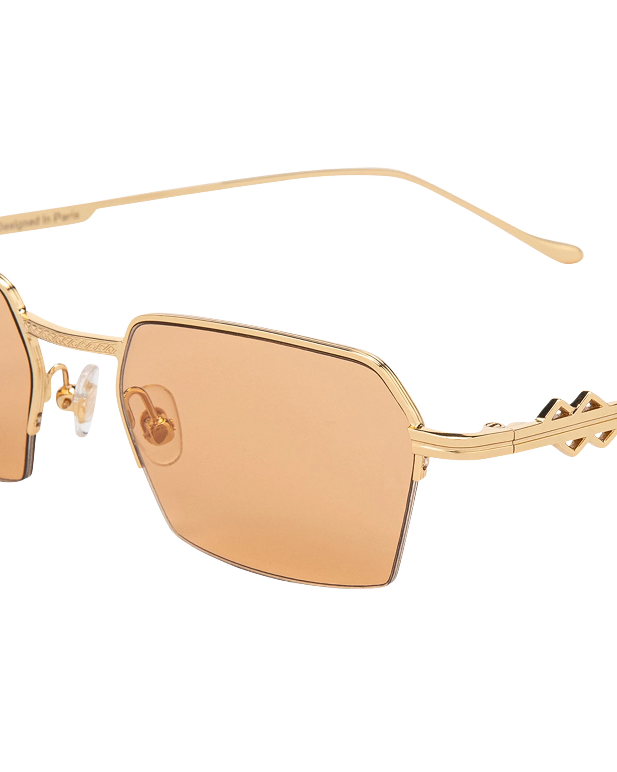 Alex - Orange Sunglasses - Image 3