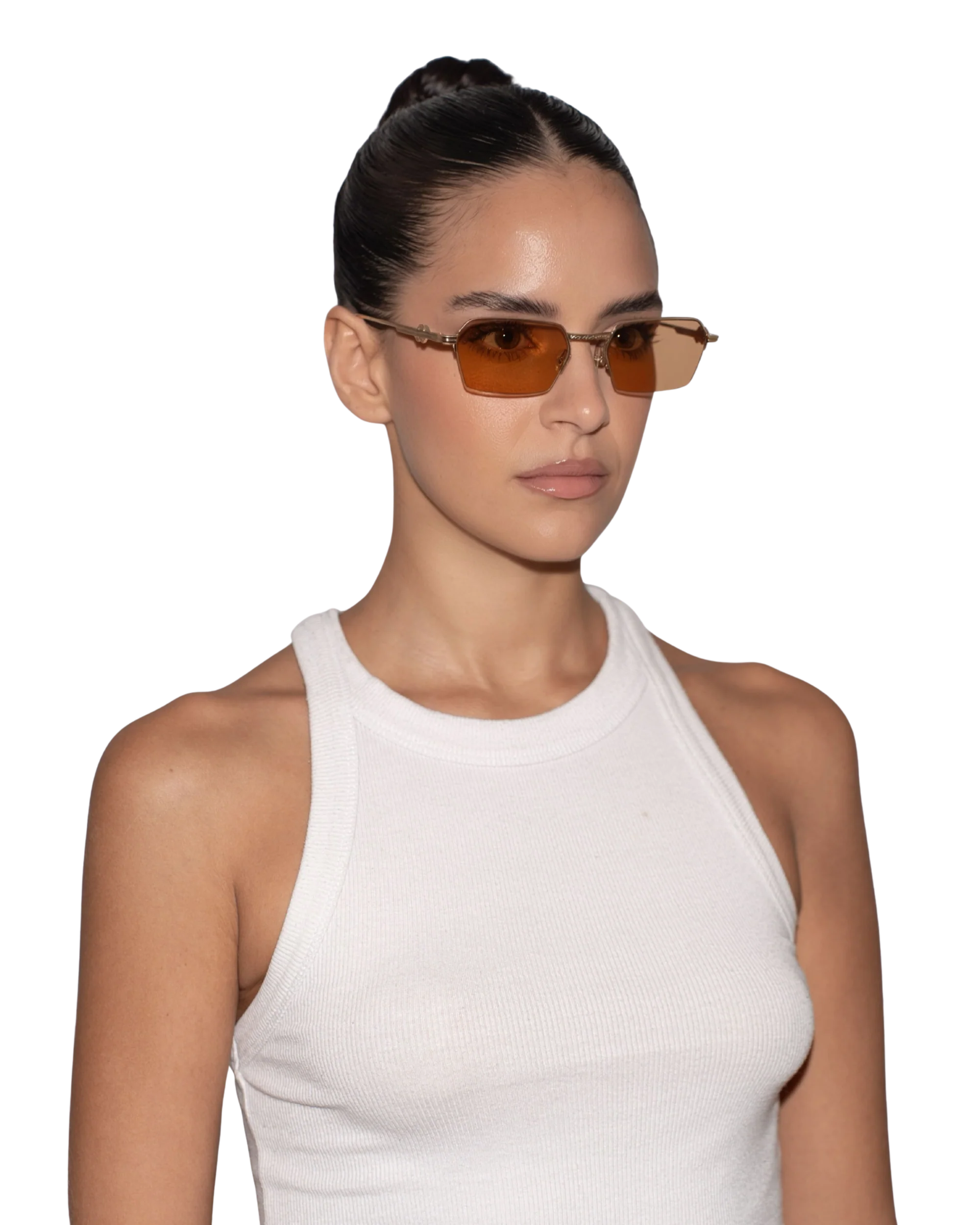 Alex - Orange Sunglasses - Image 4