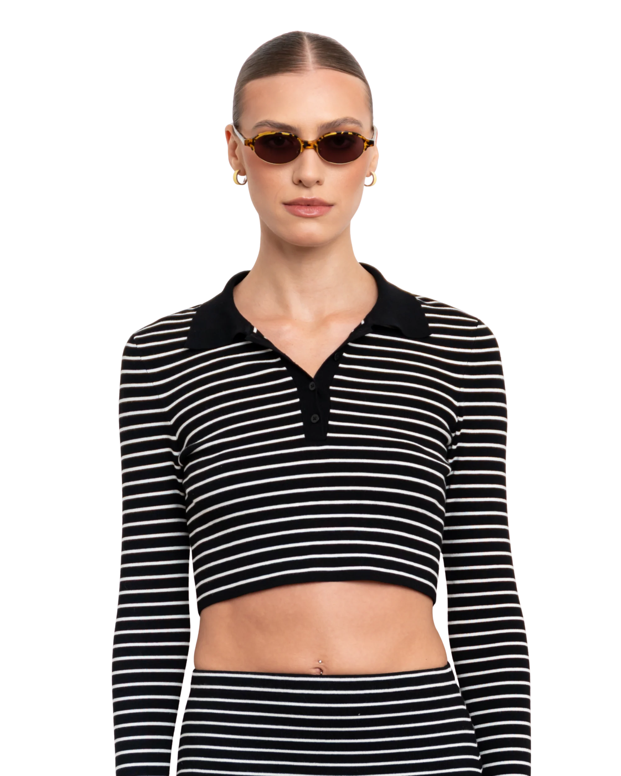 Aria - Yellow Tortoise Sunglasses - Image 2