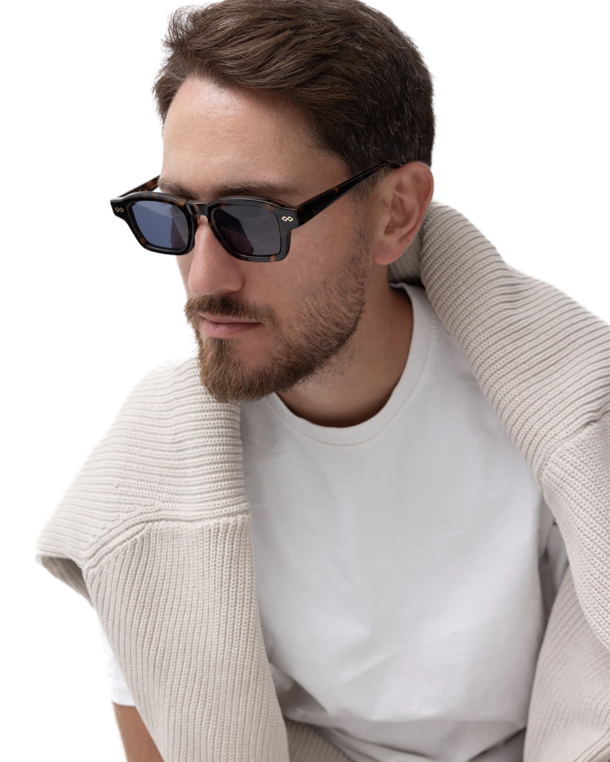 Aron - Blue on Tortoise Sunglasses - Image 4