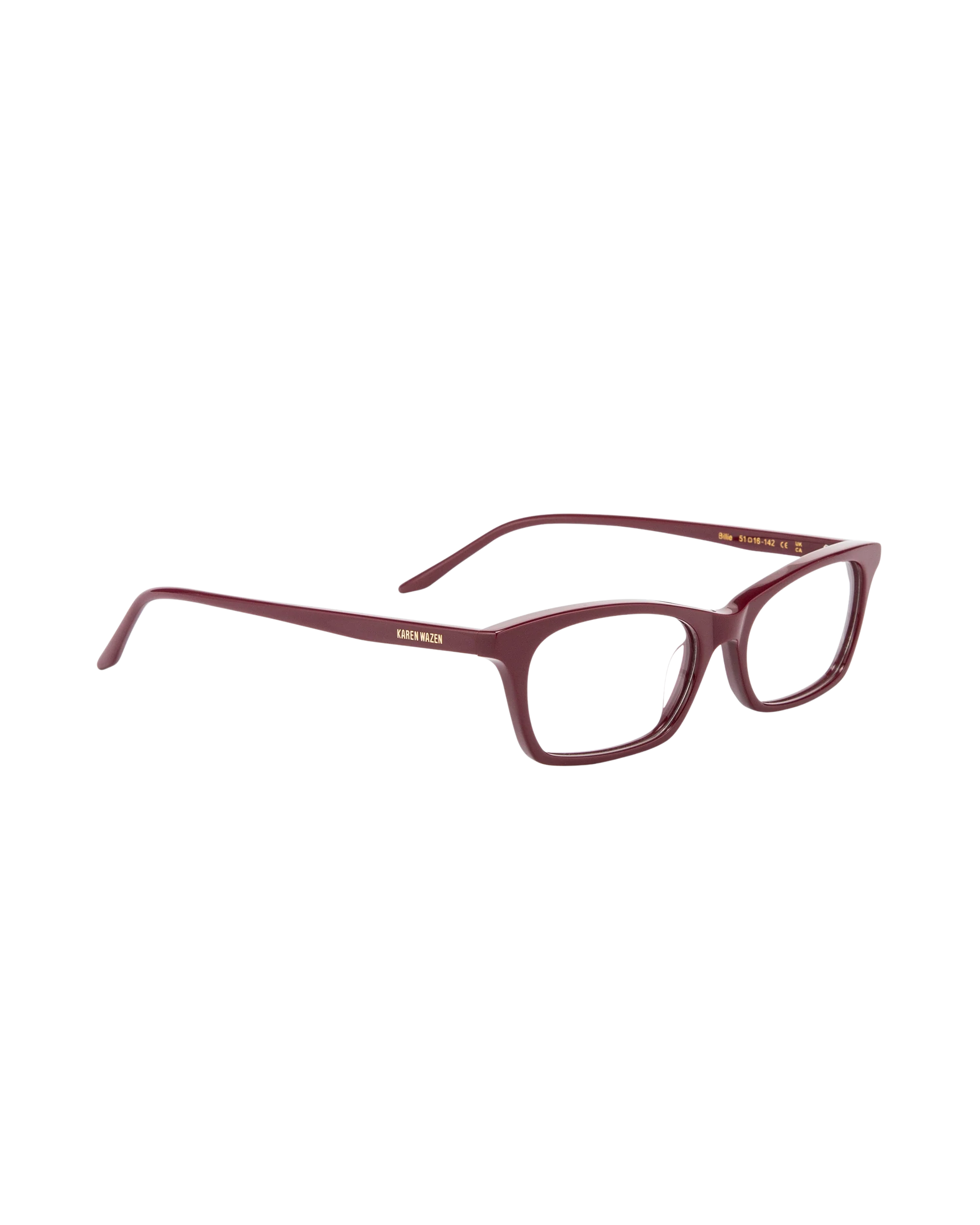 Billie - Burgundy Eyeglasses - Image 3
