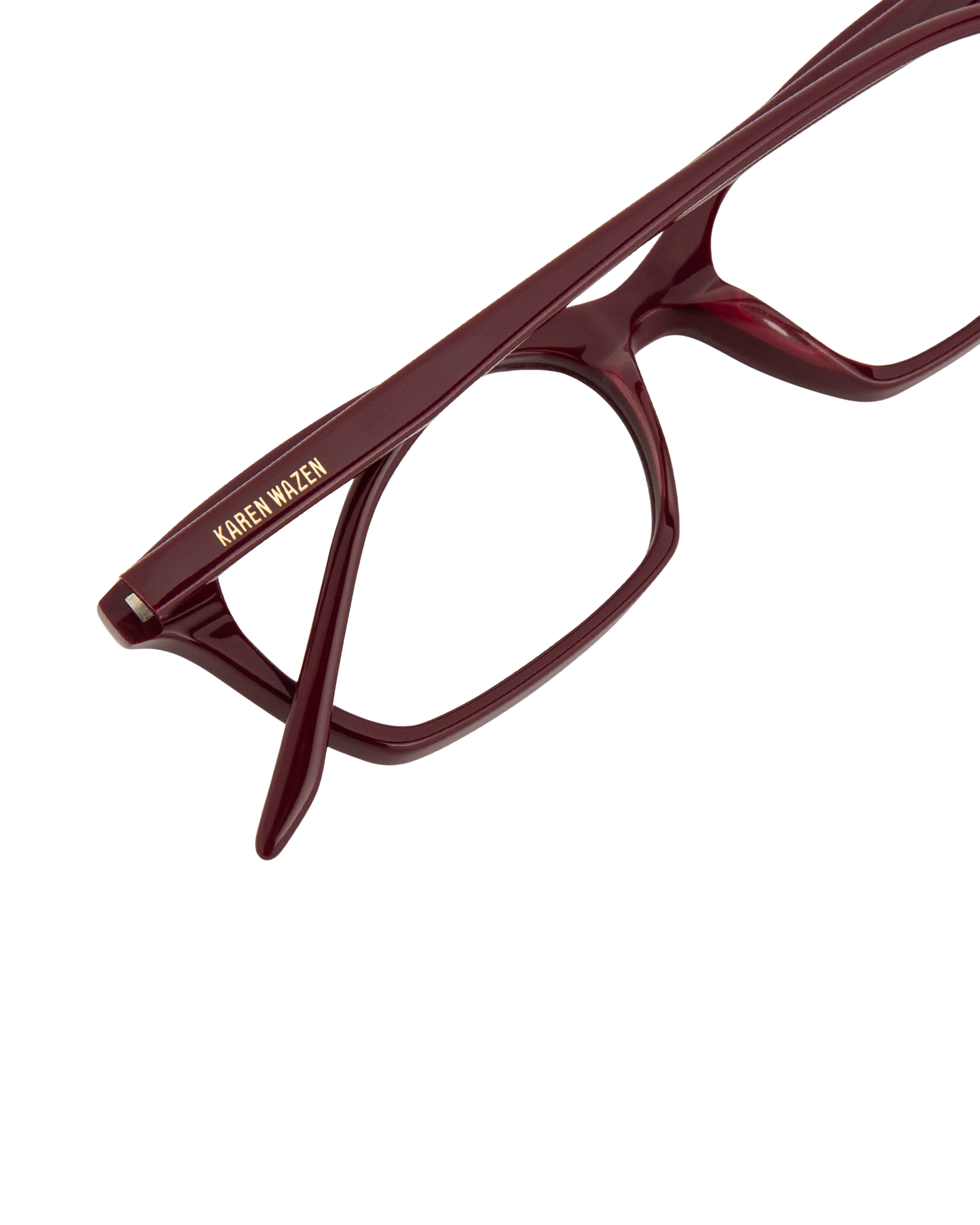 Billie - Burgundy Eyeglasses - Image 4