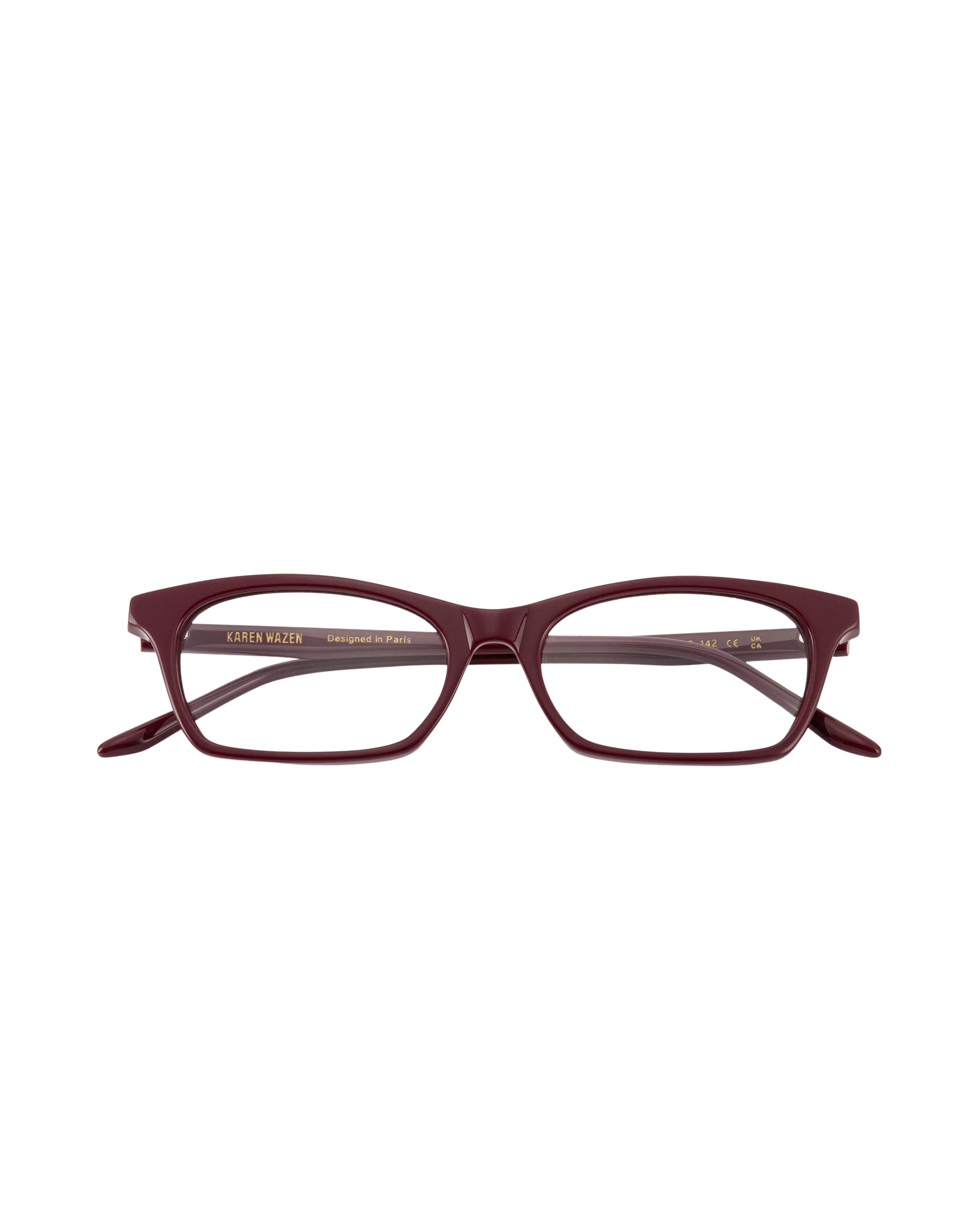 Billie - Burgundy Eyeglasses - Image 5