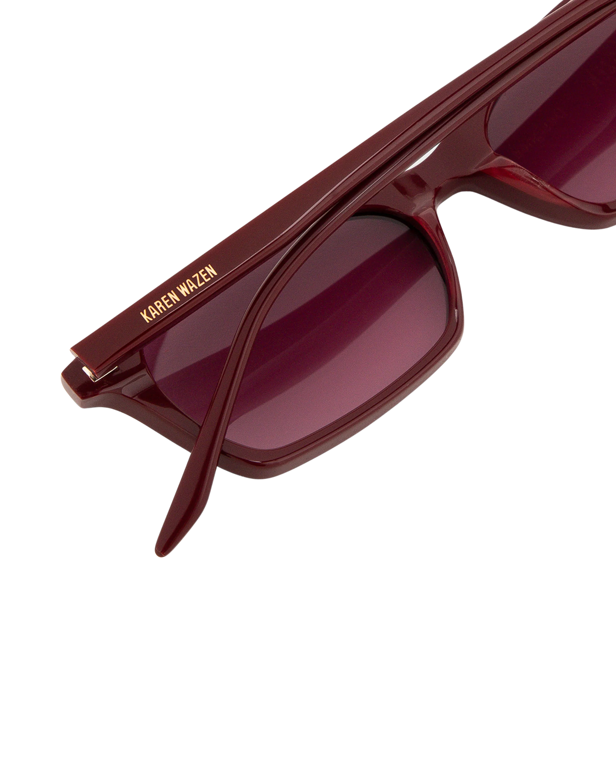 Billie - Burgundy Sunglasses - Image 5