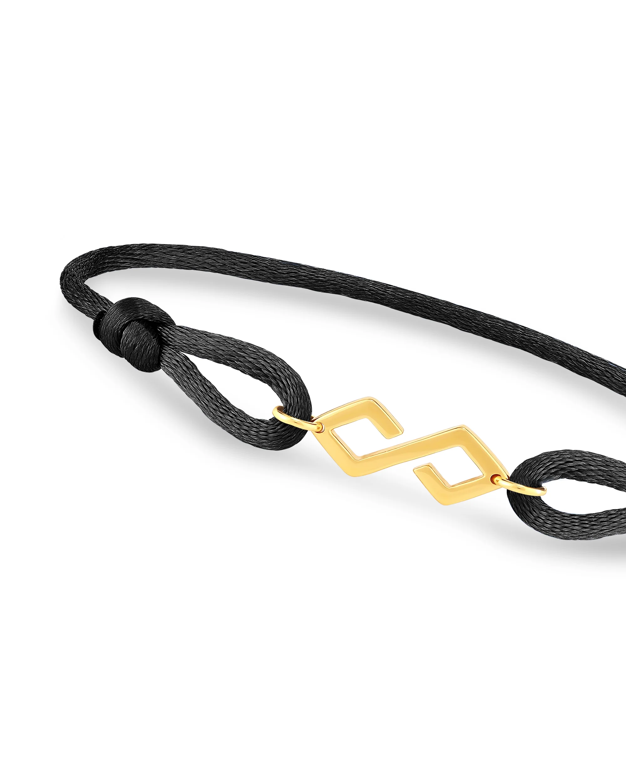 Bond Bracelet Gold - Black - Image 2