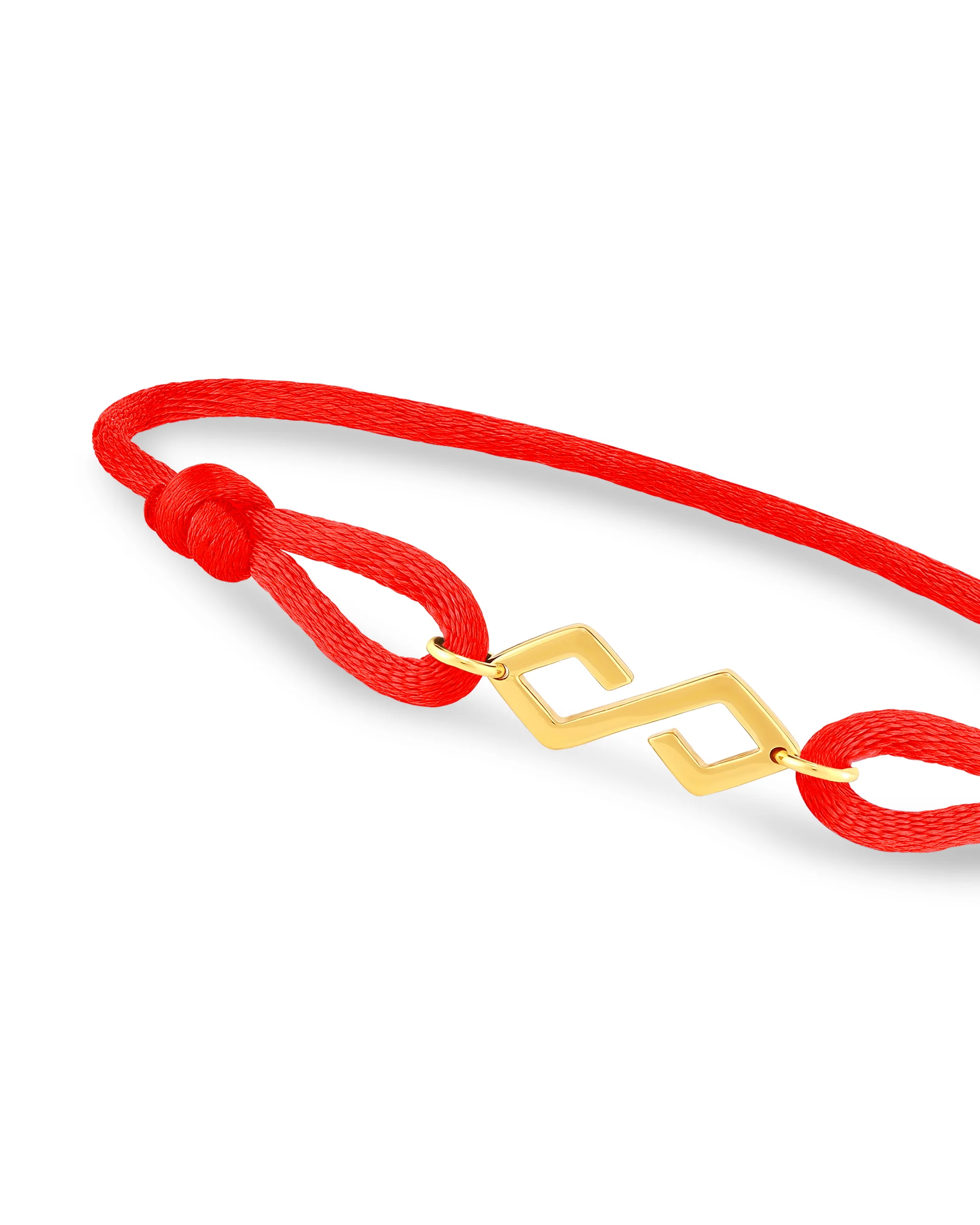 Bond Bracelet Gold - Red - Image 2