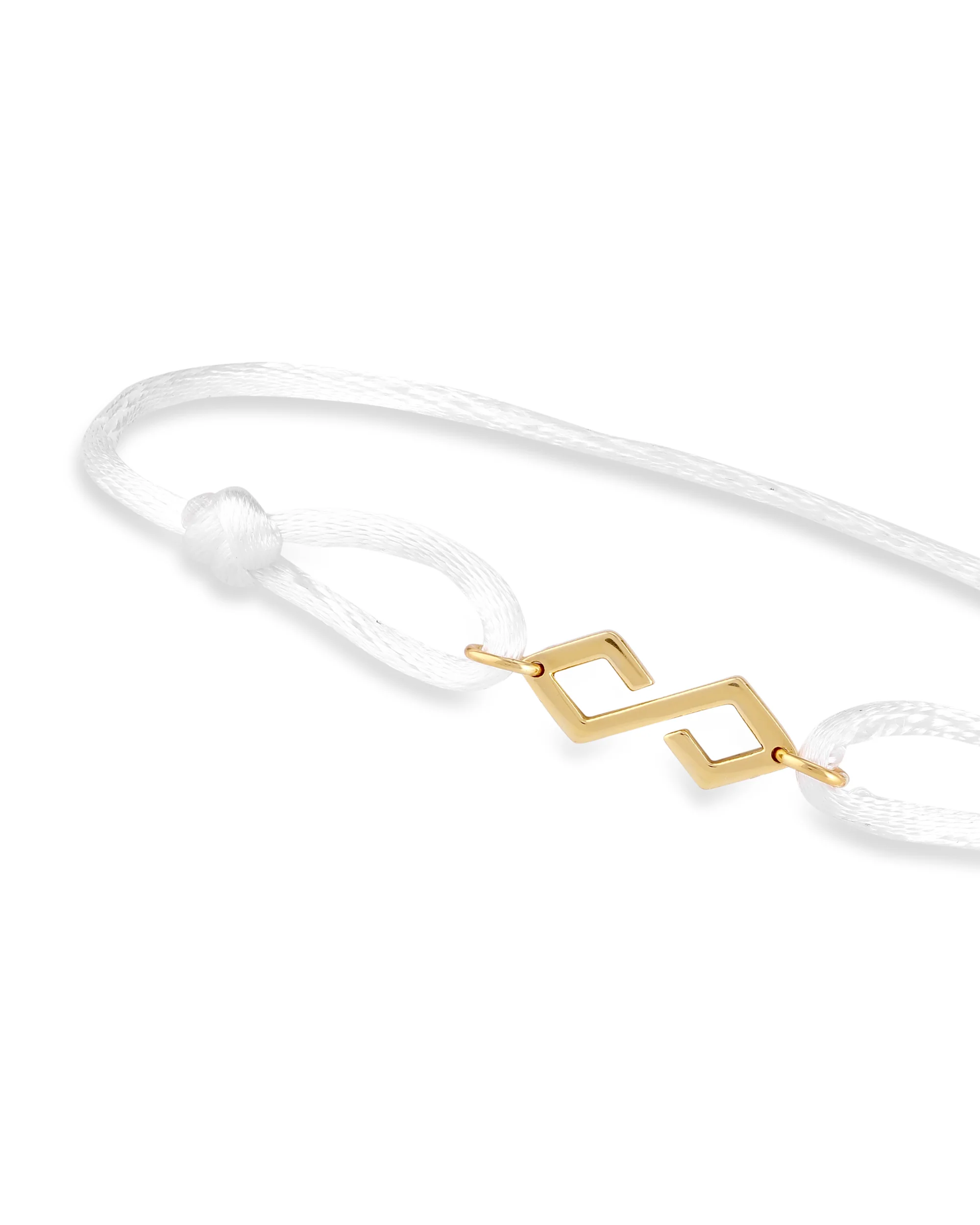 Bond Bracelet Gold - White - Image 2