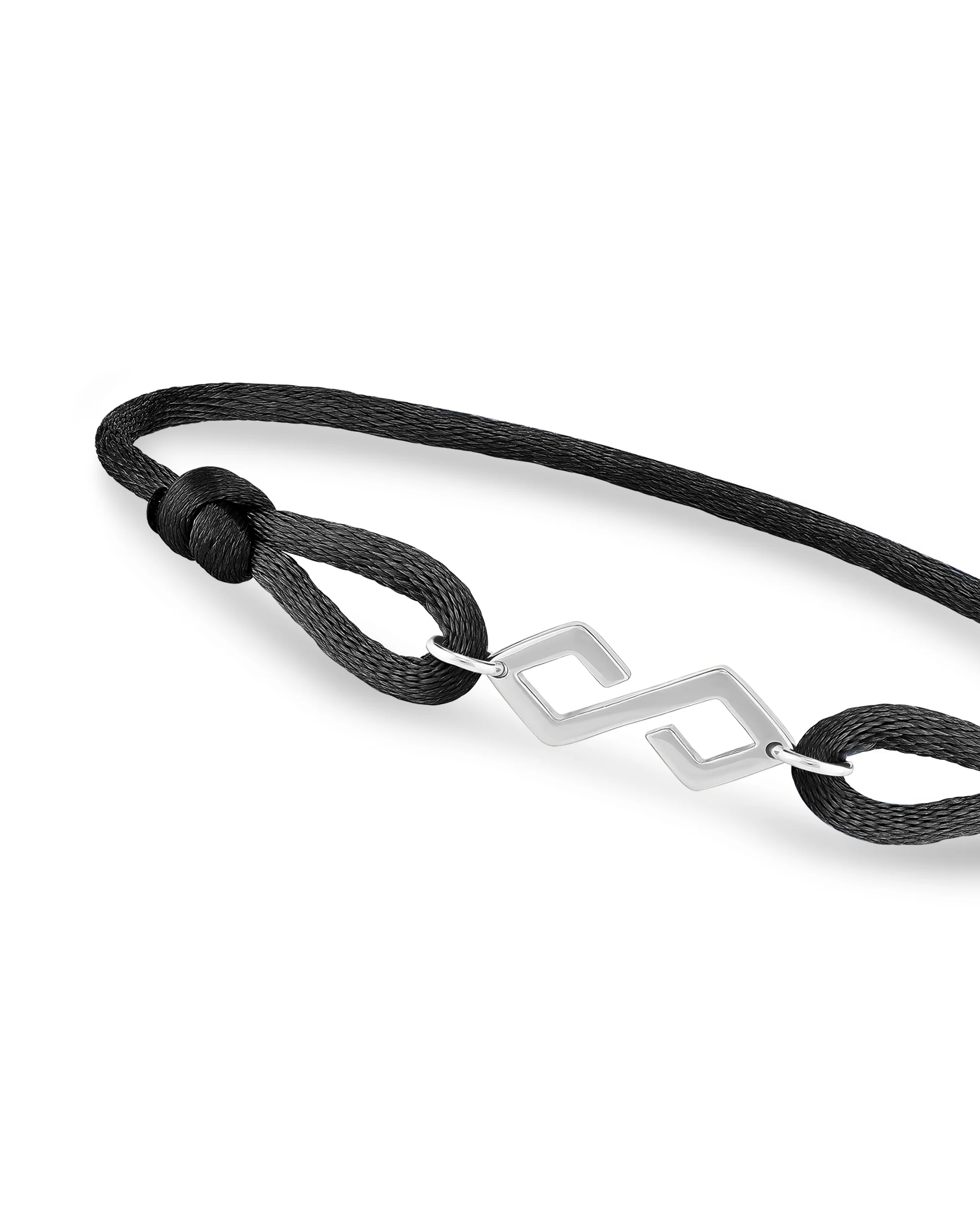 Bond Bracelet Silver - Black - Image 2