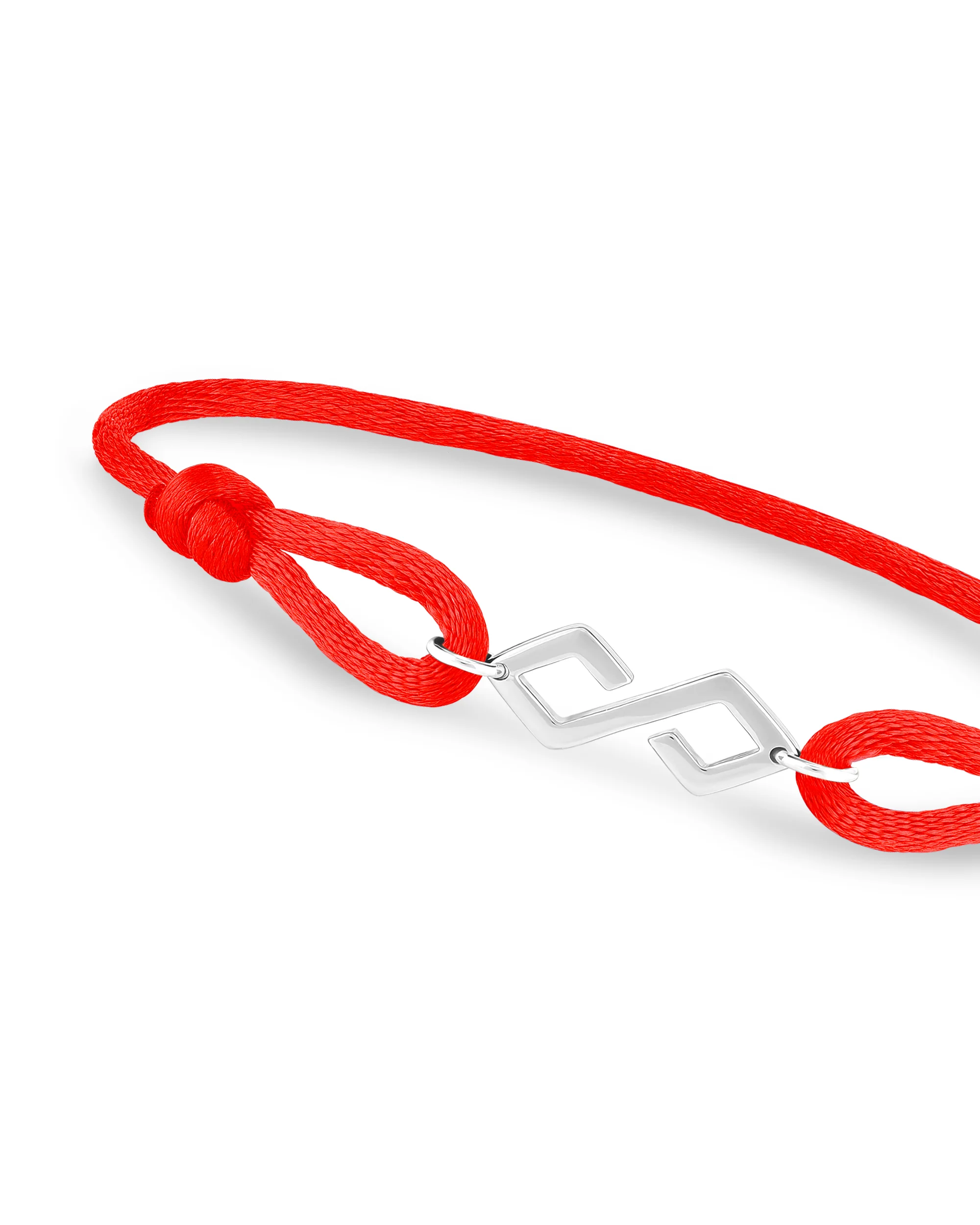 Bond Bracelet Silver - Red - Image 2
