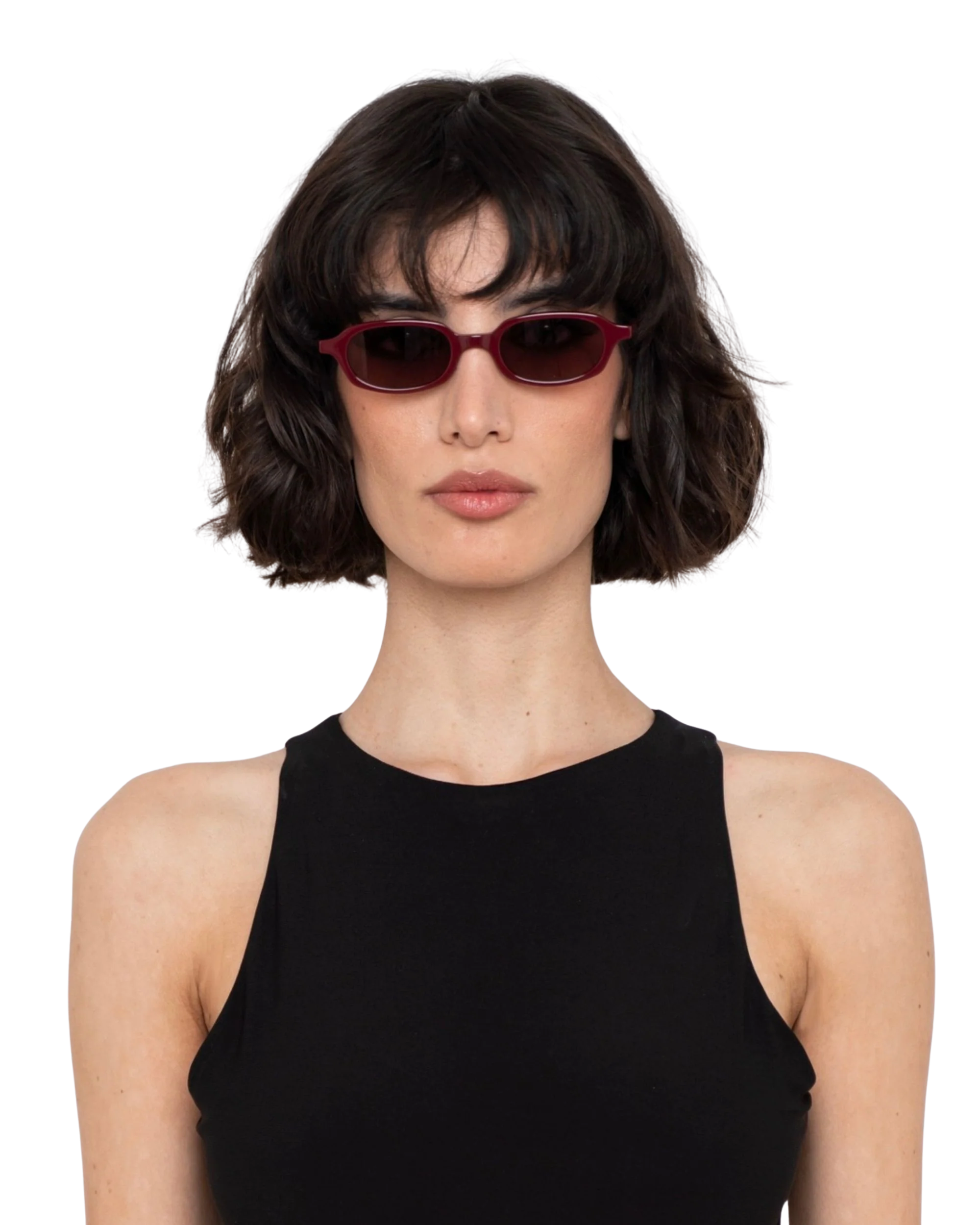 Carolyn - Burgundy Sunglasses - Image 2