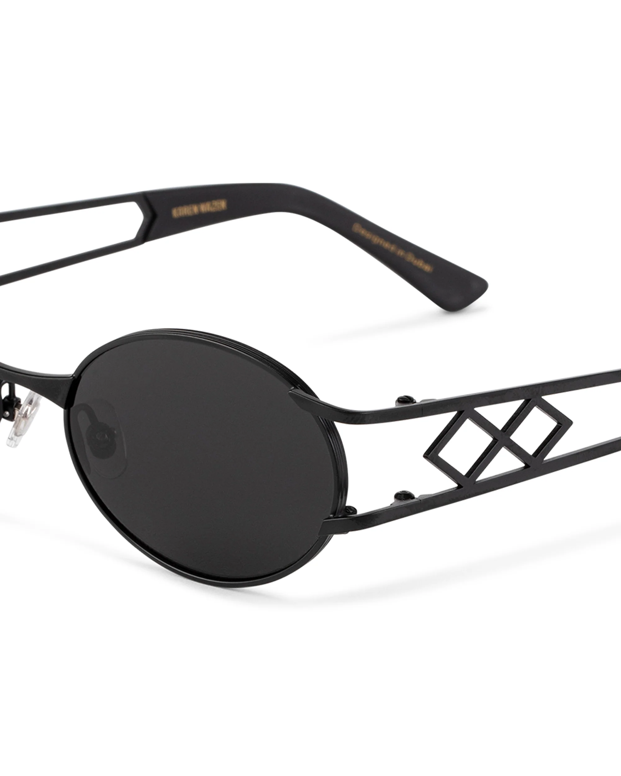 Carrie - Matte Black Sunglasses - Image 5
