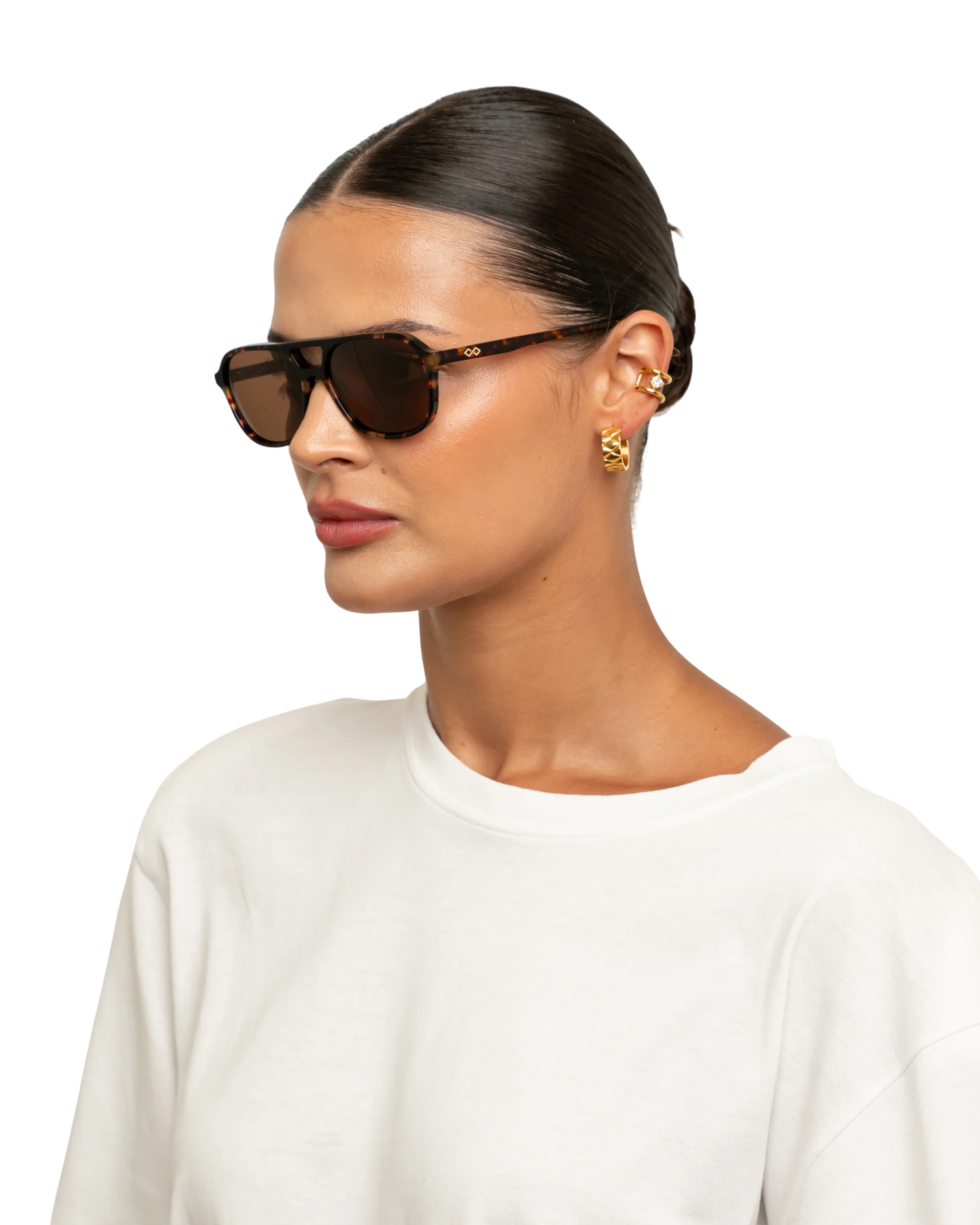 Elle - Tortoise Sunglasses - Image 4