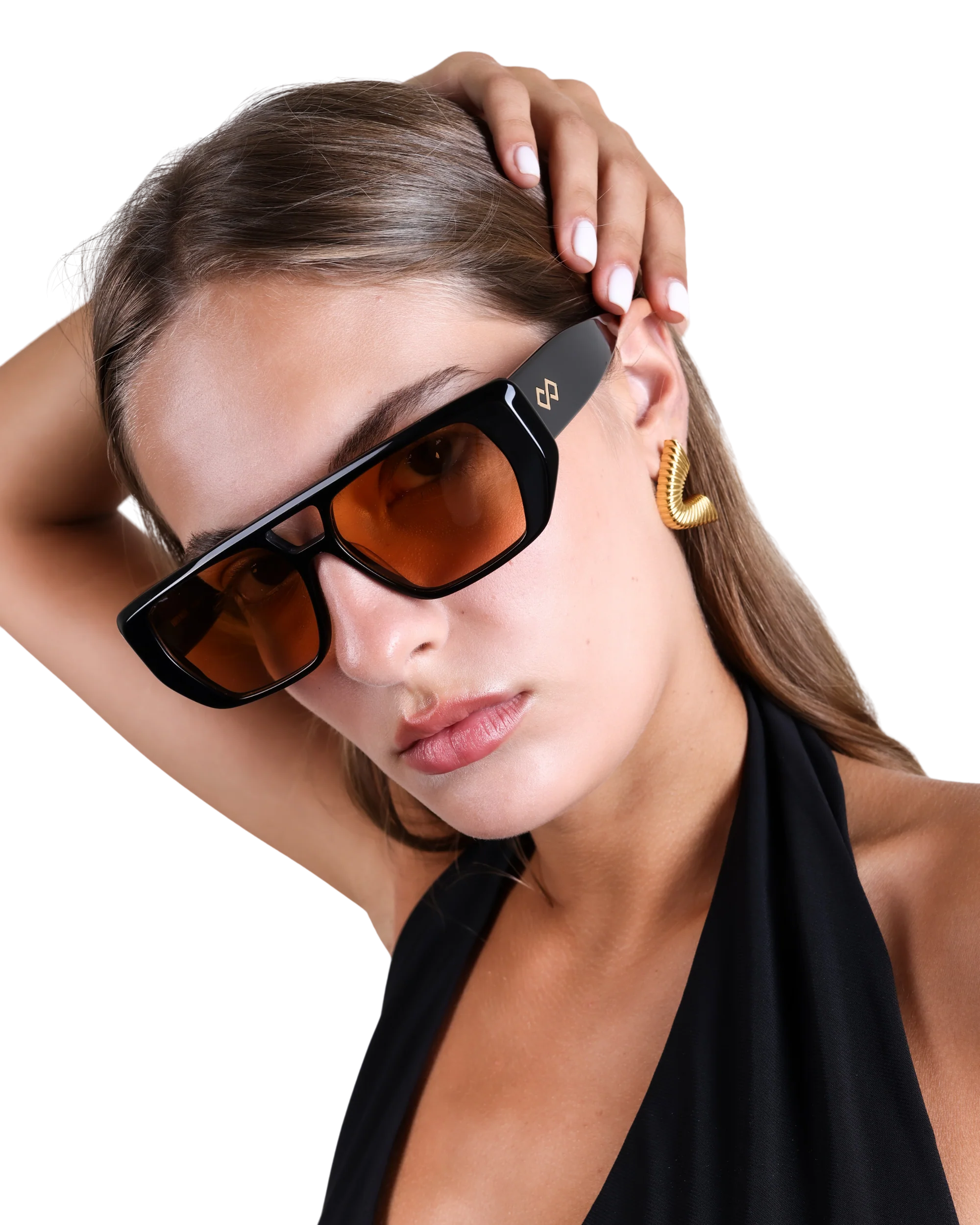 Frankie - Orange Sunglasses - Image 4