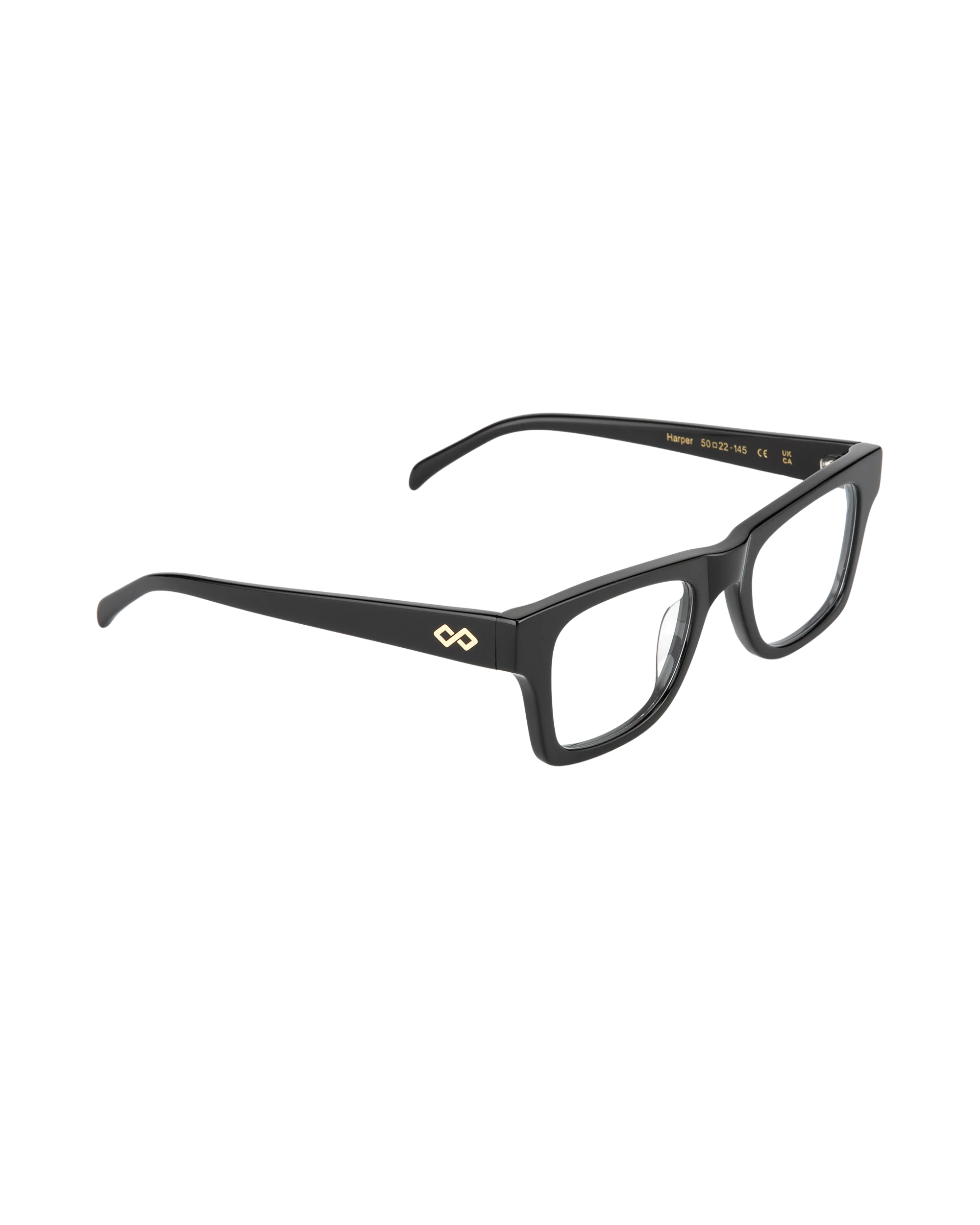 Harper - Black Eyeglasses - Image 2