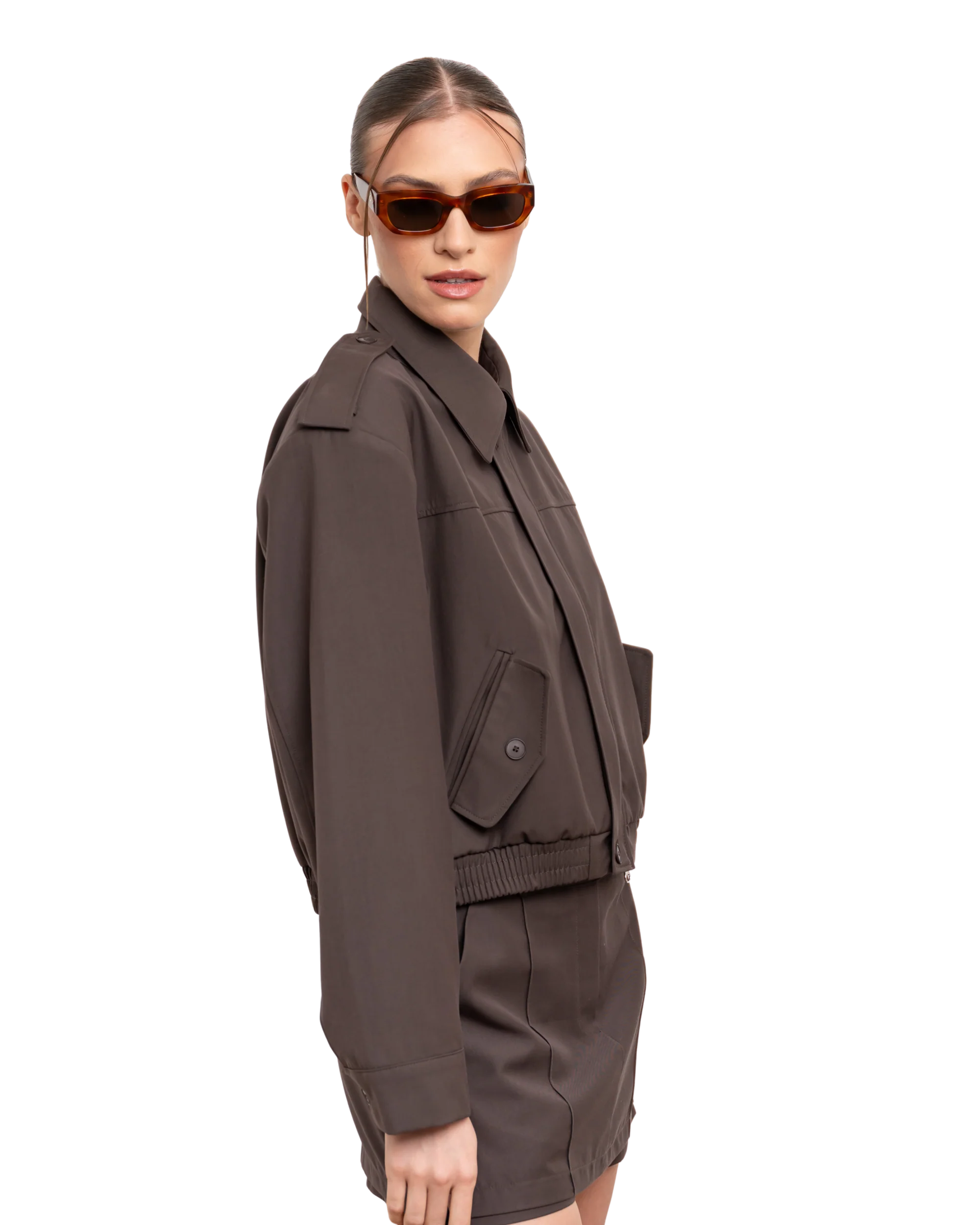 Ivy - Honey Tortoise Sunglasses - Image 4