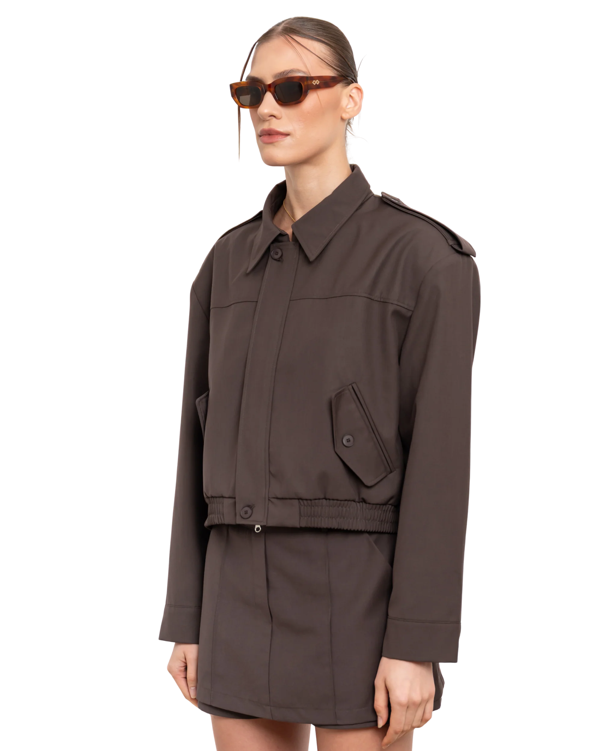 Ivy - Honey Tortoise Sunglasses - Image 6