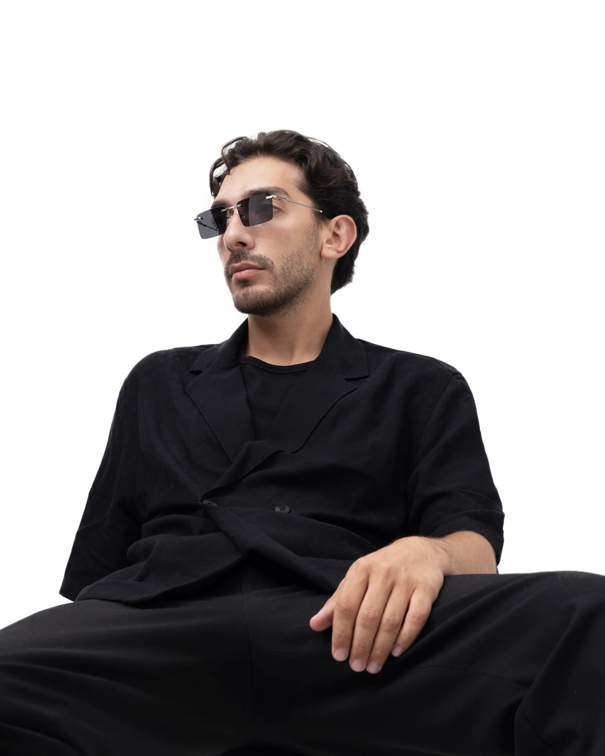 John - Black Sunglasses - Image 4