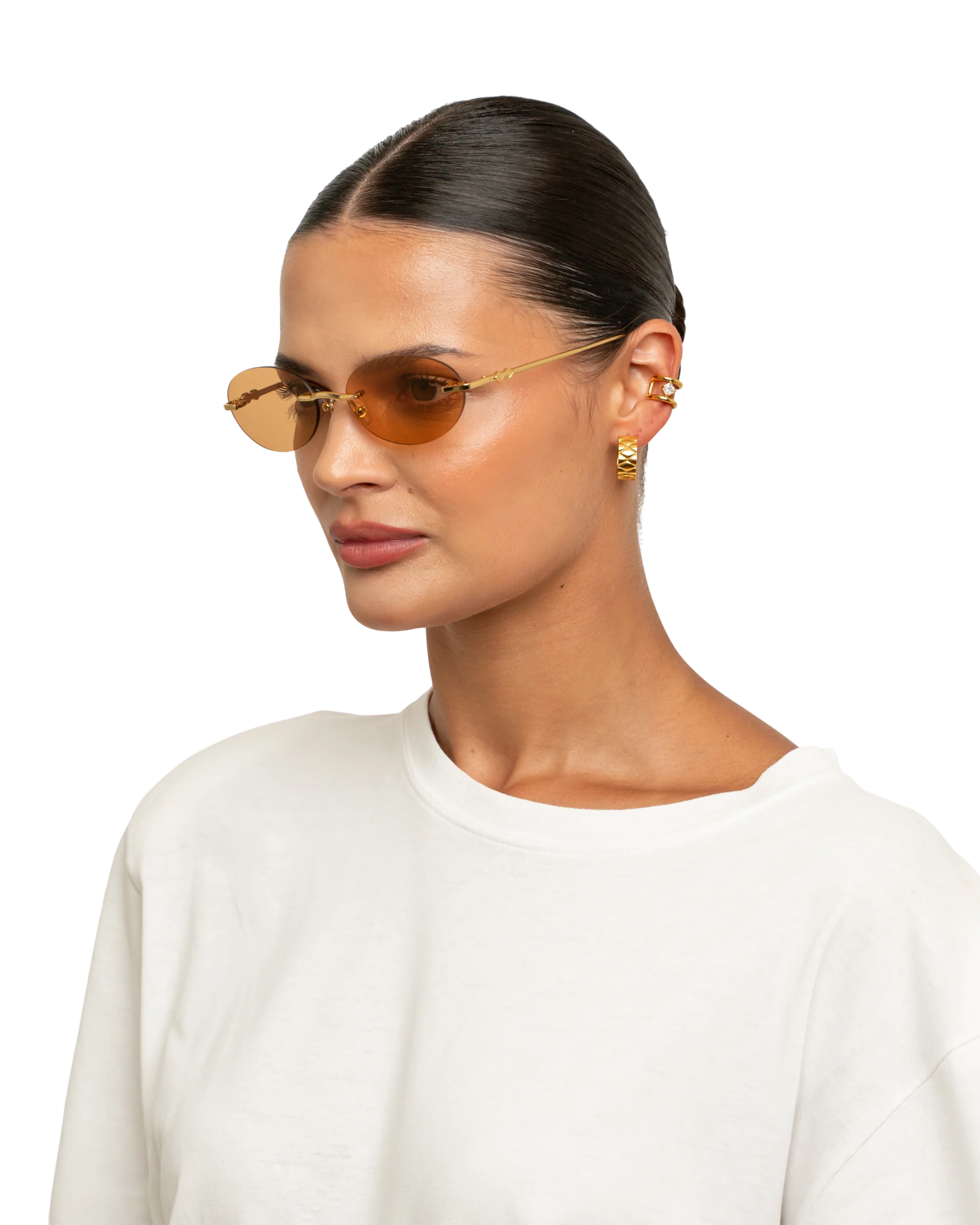 Jude - Orange Sunglasses - Image 4