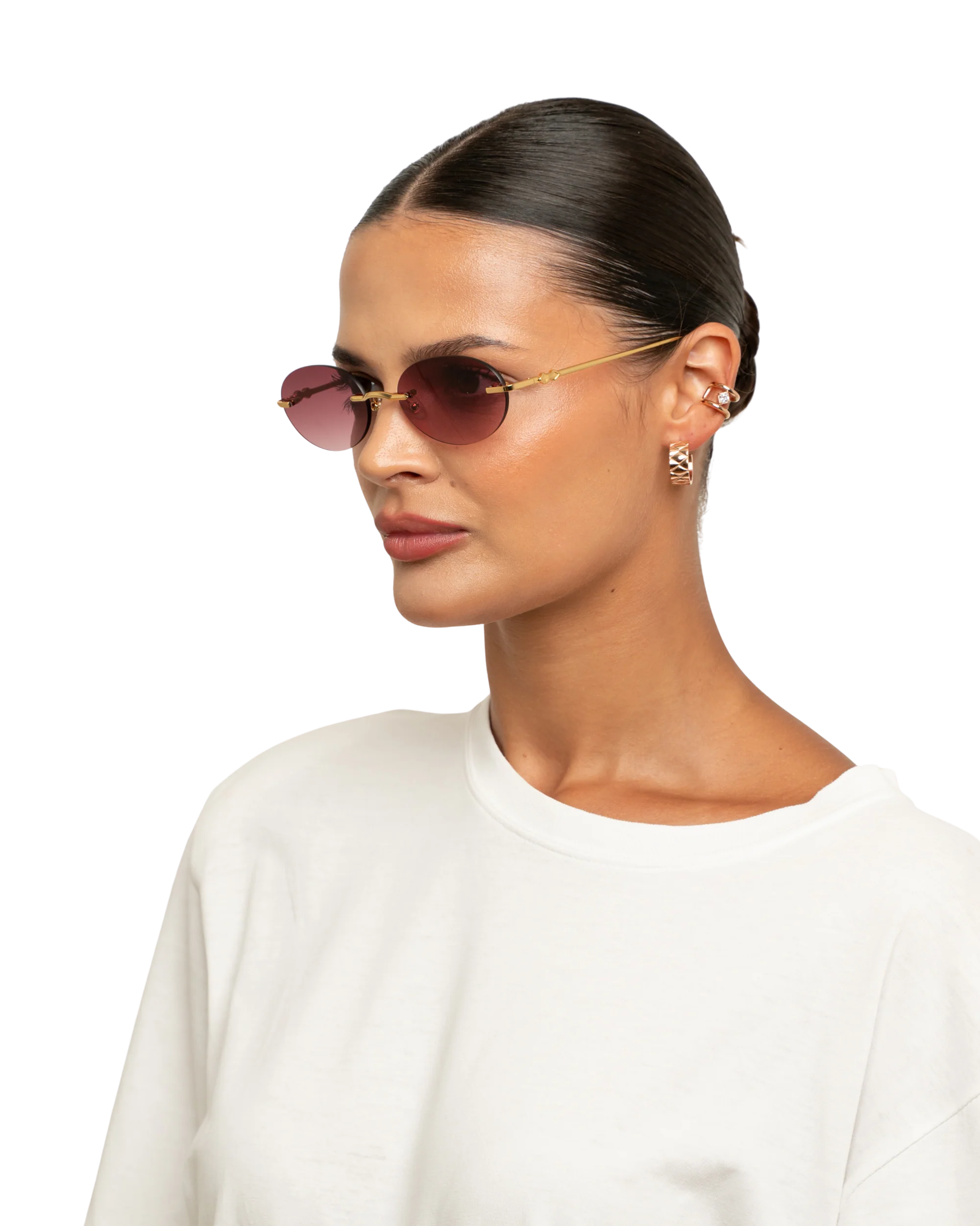 Jude - Pink Sunglasses - Image 4