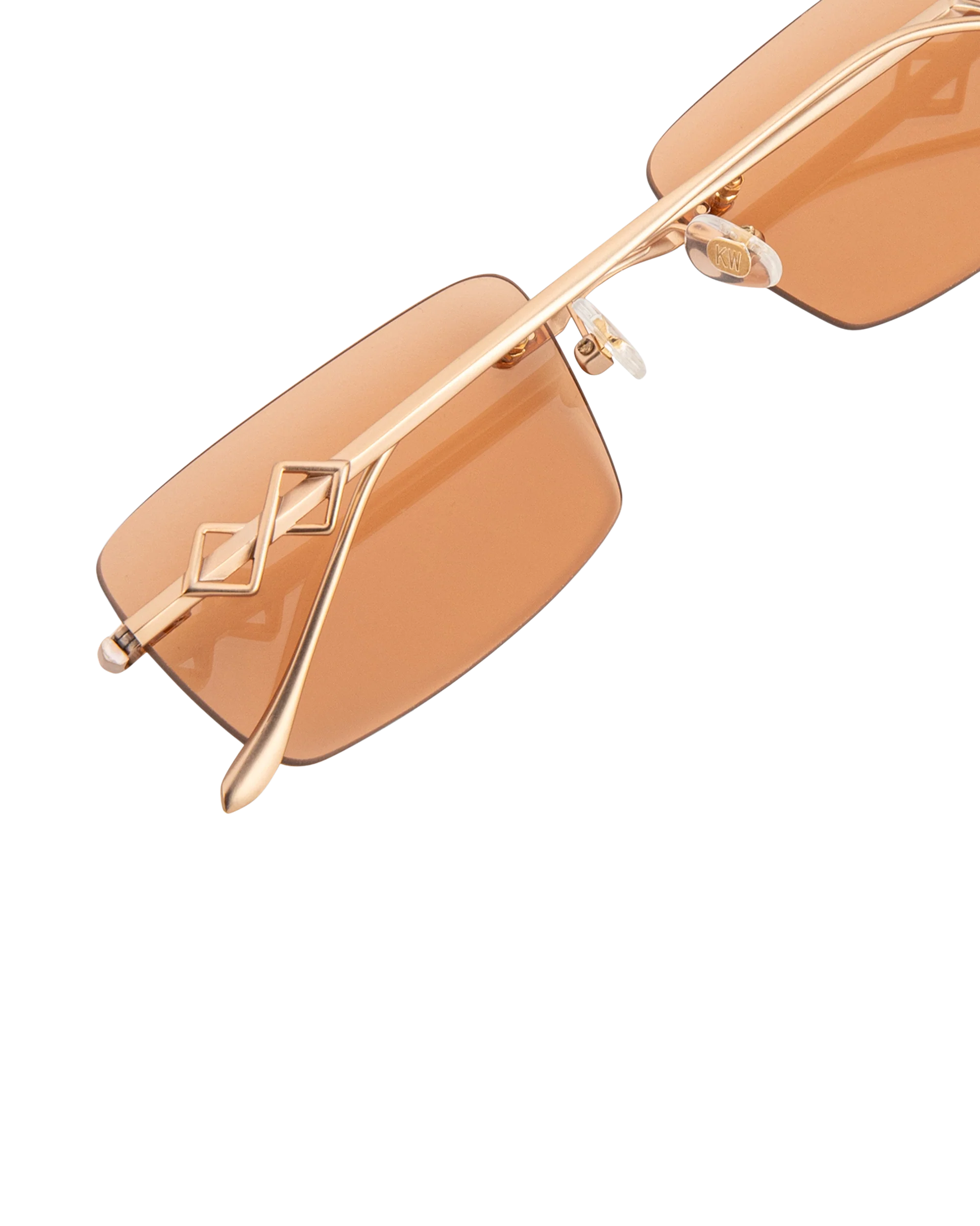 Layla - Orange Sunglasses - Image 6