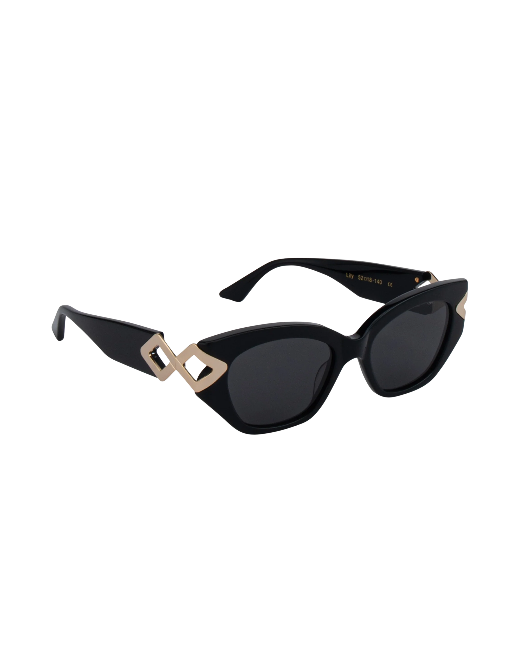 Lily - Black Sunglasses - Image 3