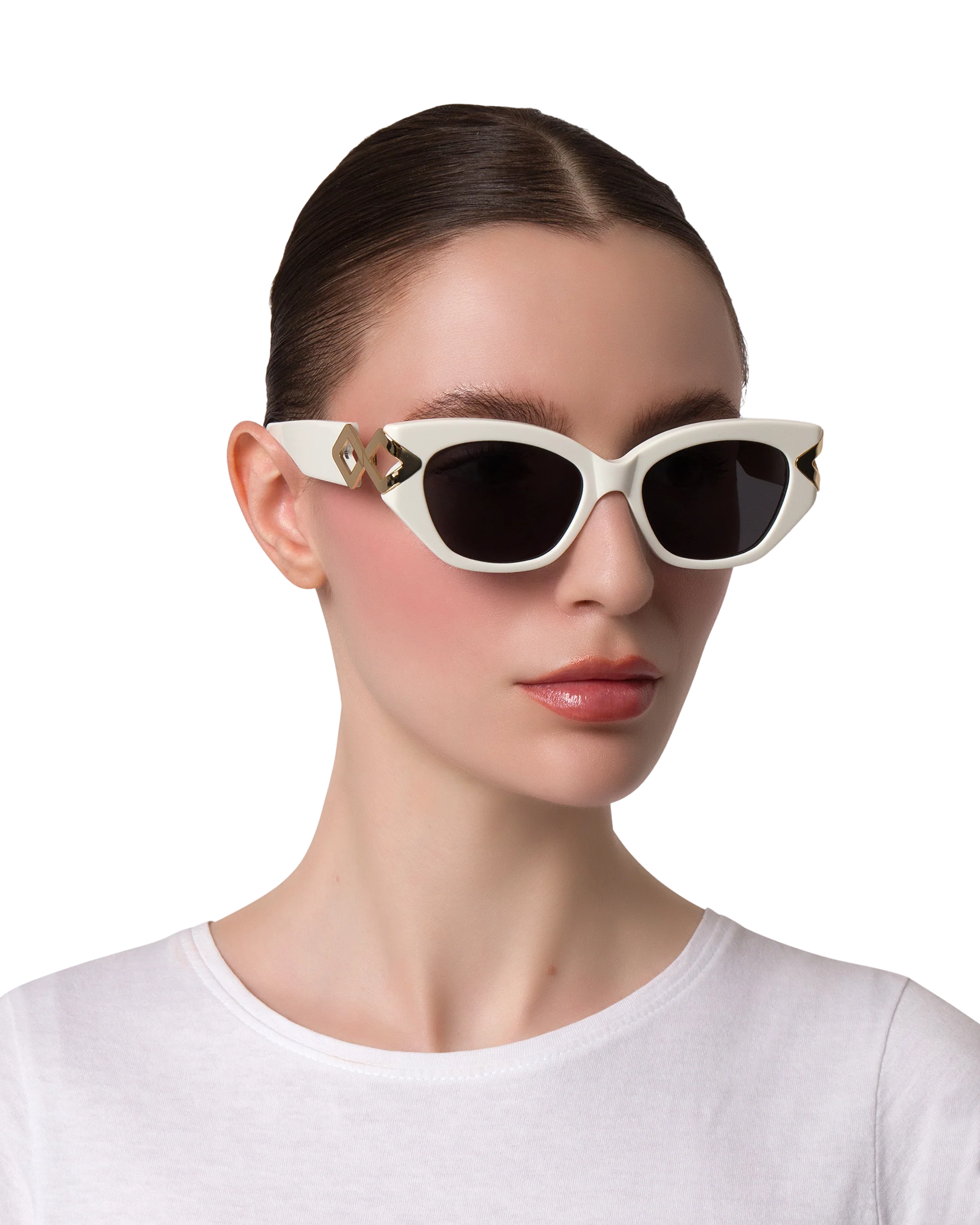 Lily - Cream in Black Sunglasses - Image 4
