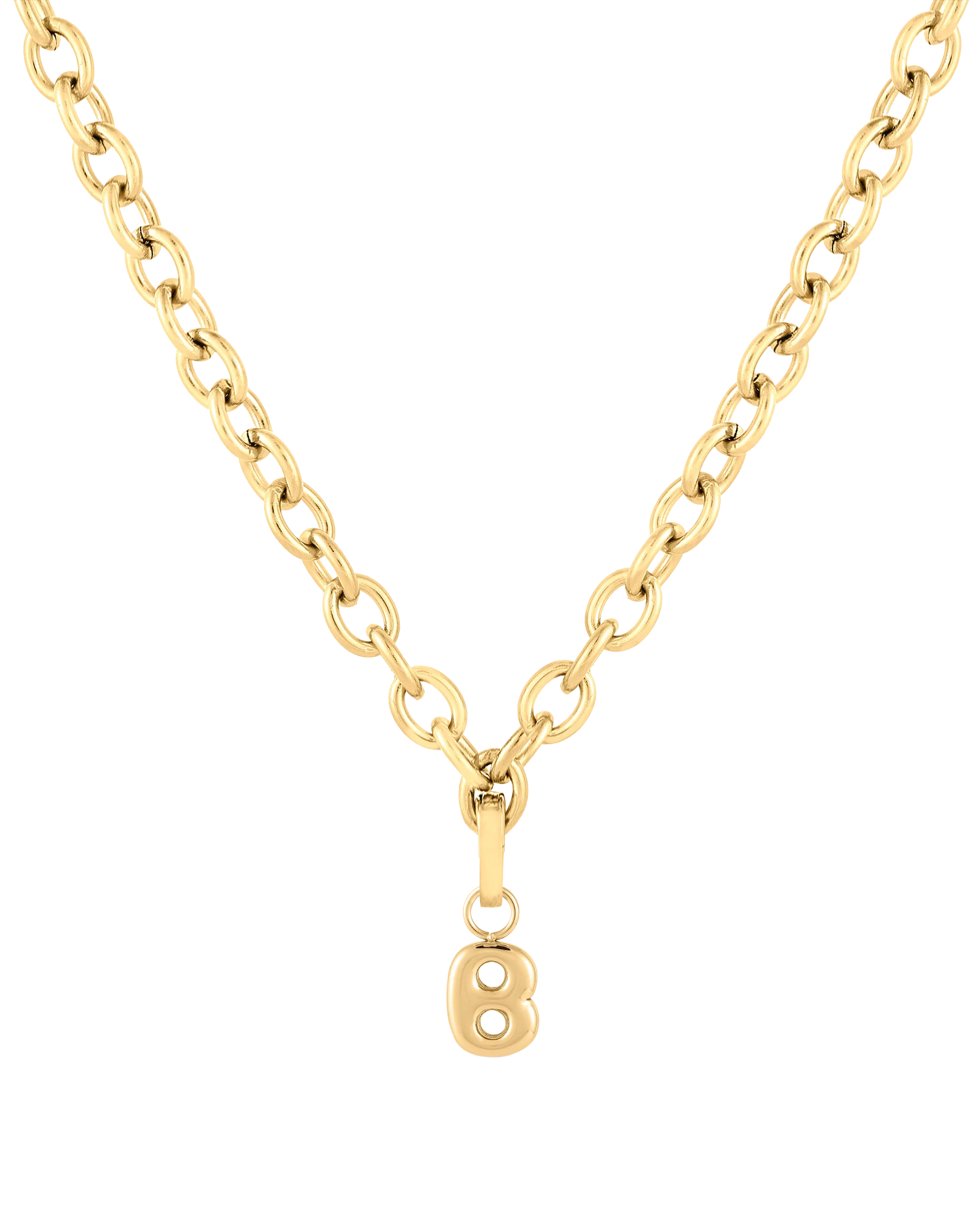 Love Letter Charm B - Gold - Image 5