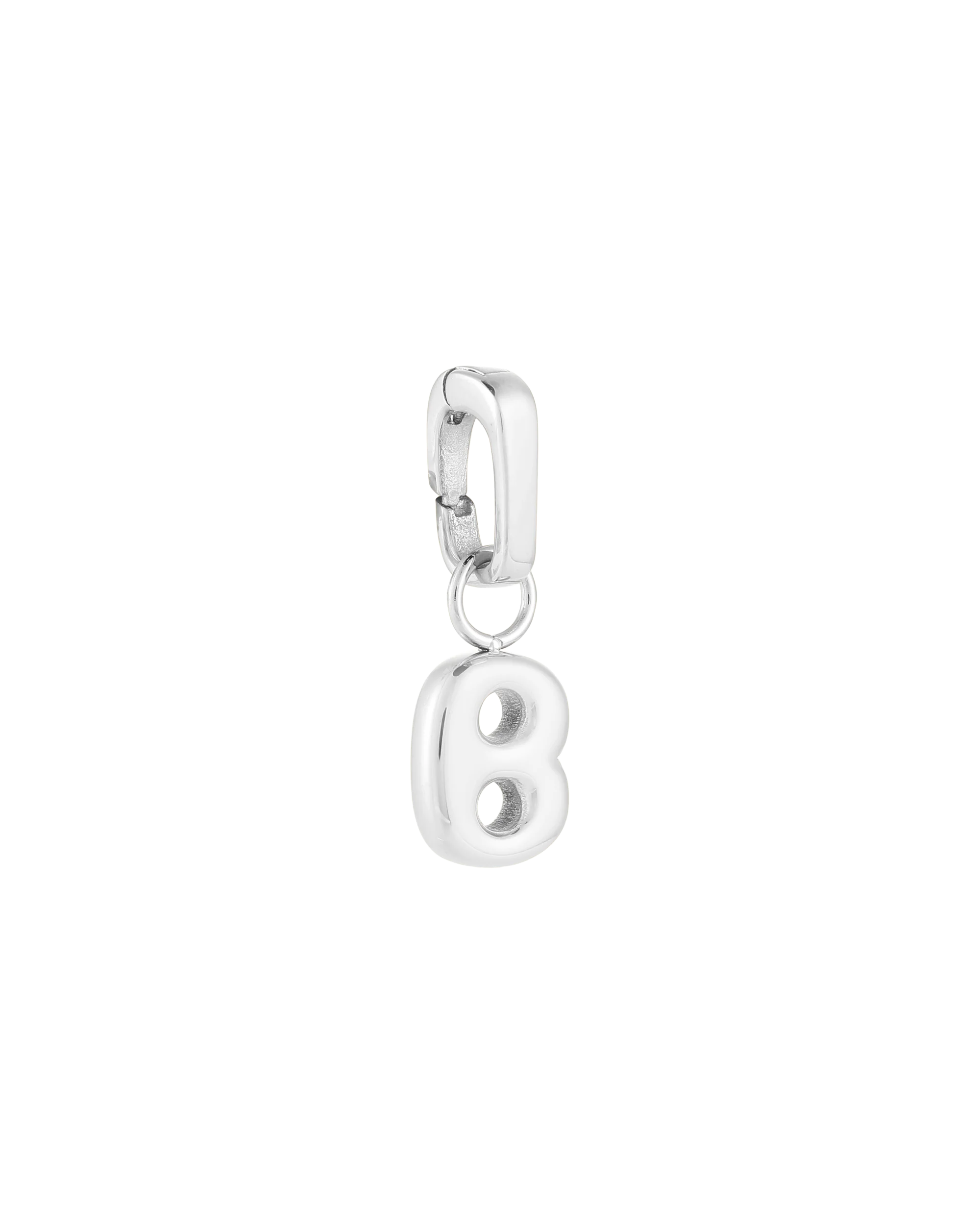 Love Letter Charm B - Silver