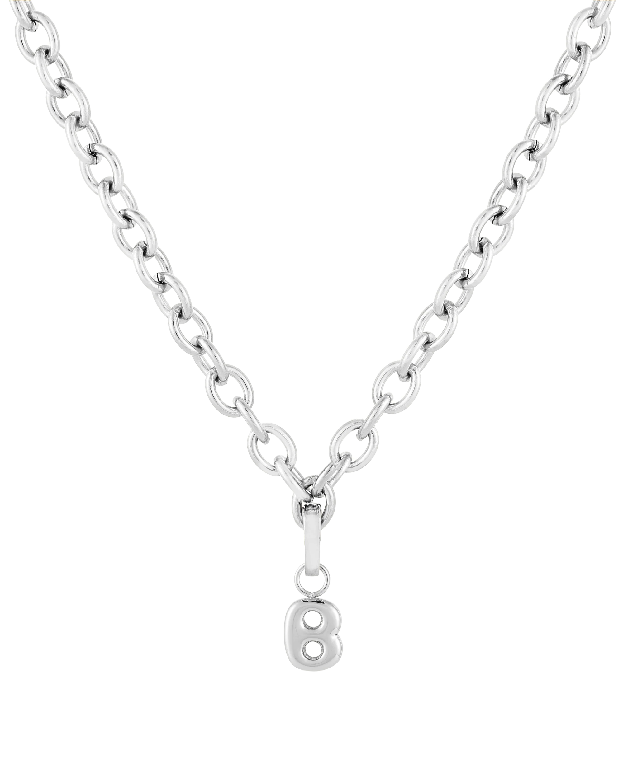 Love Letter Charm B - Silver - Image 5