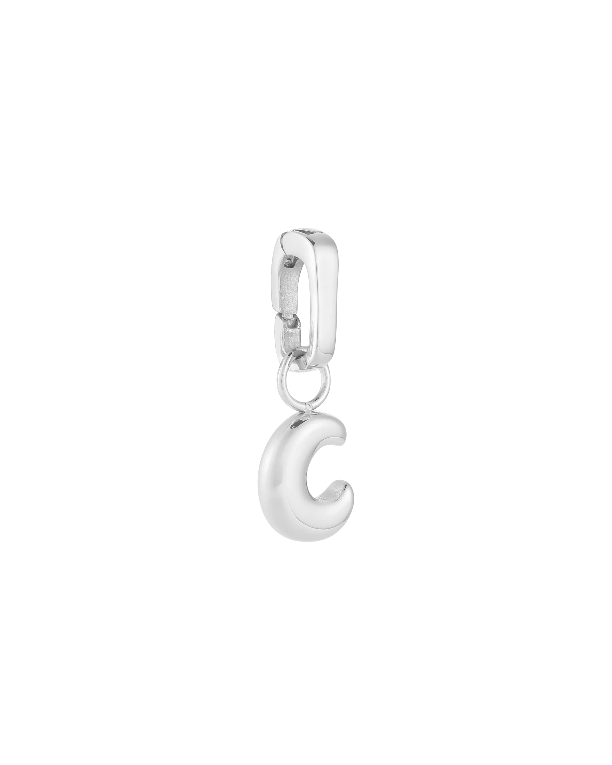 Love Letter Charm C - Silver