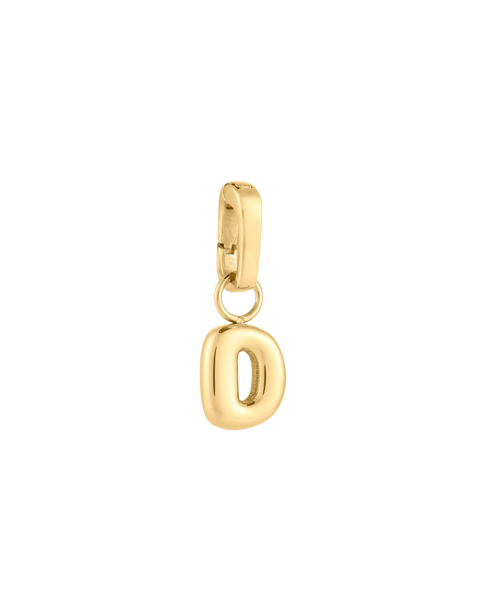 Love Letter Charm D - Gold