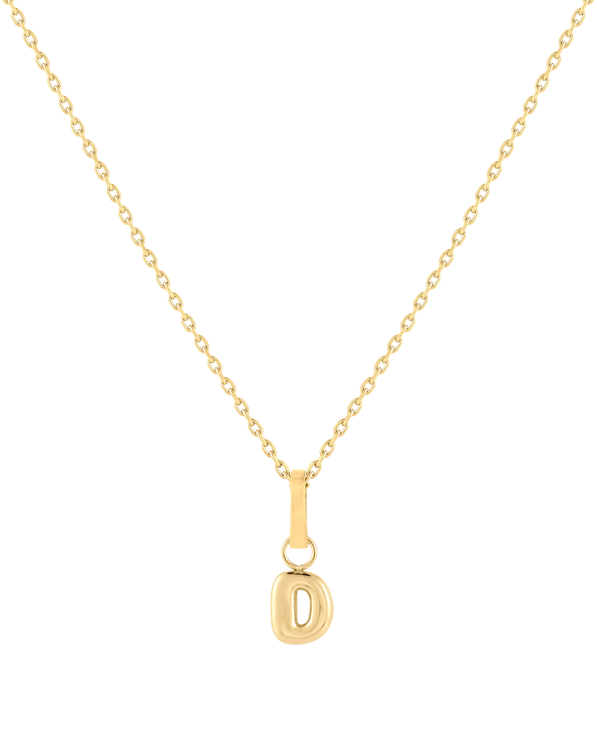 Love Letter Charm D - Gold - Image 3