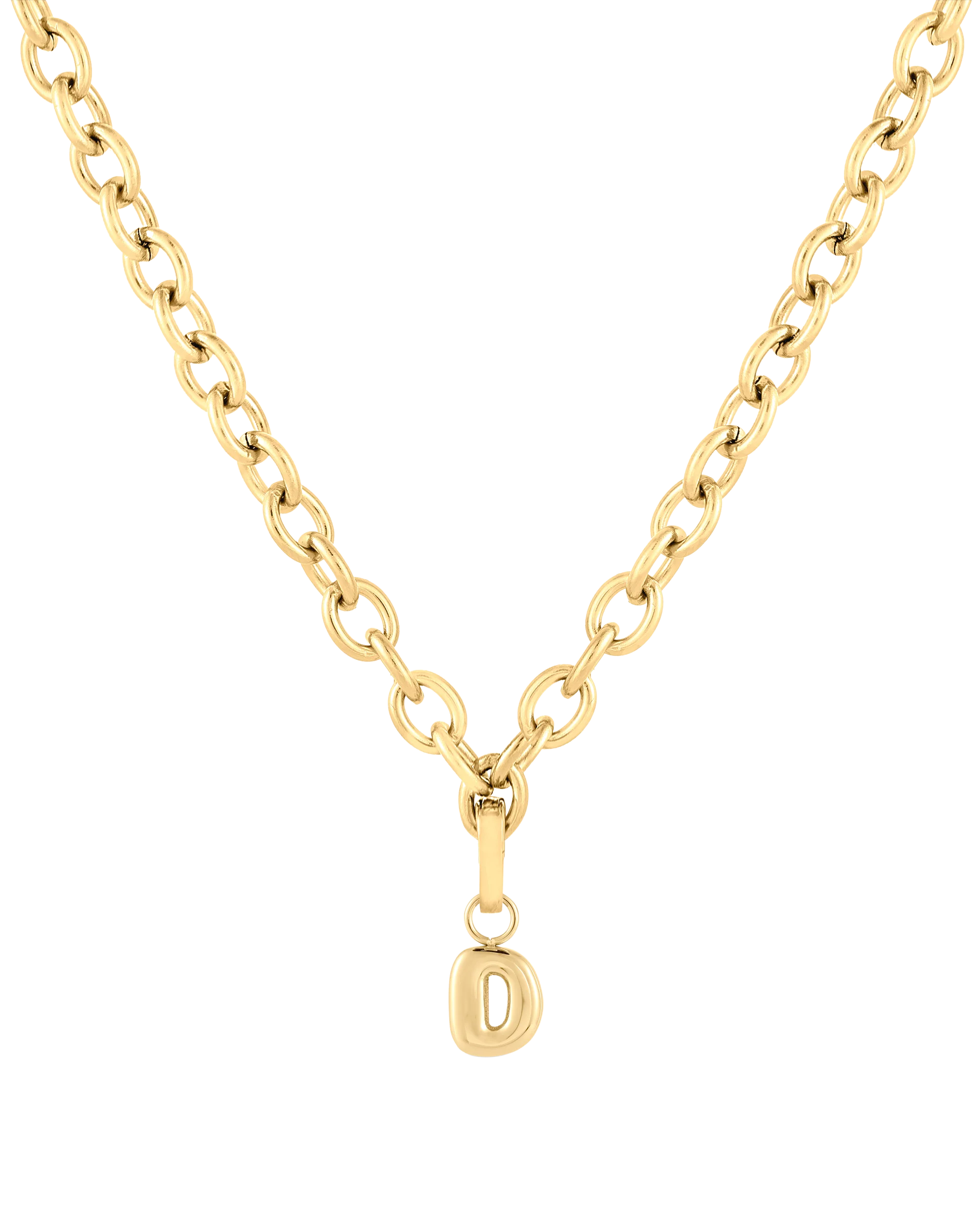 Love Letter Charm D - Gold - Image 5