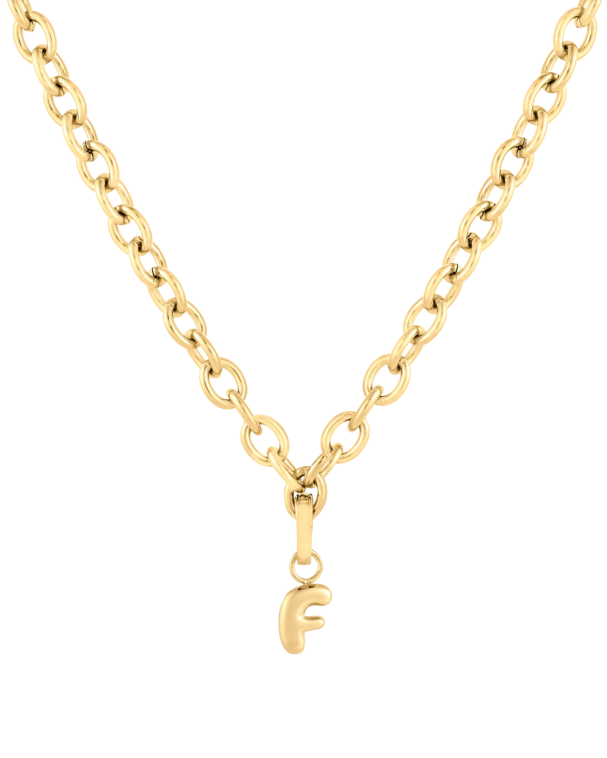 Love Letter Charm F - Gold - Image 5