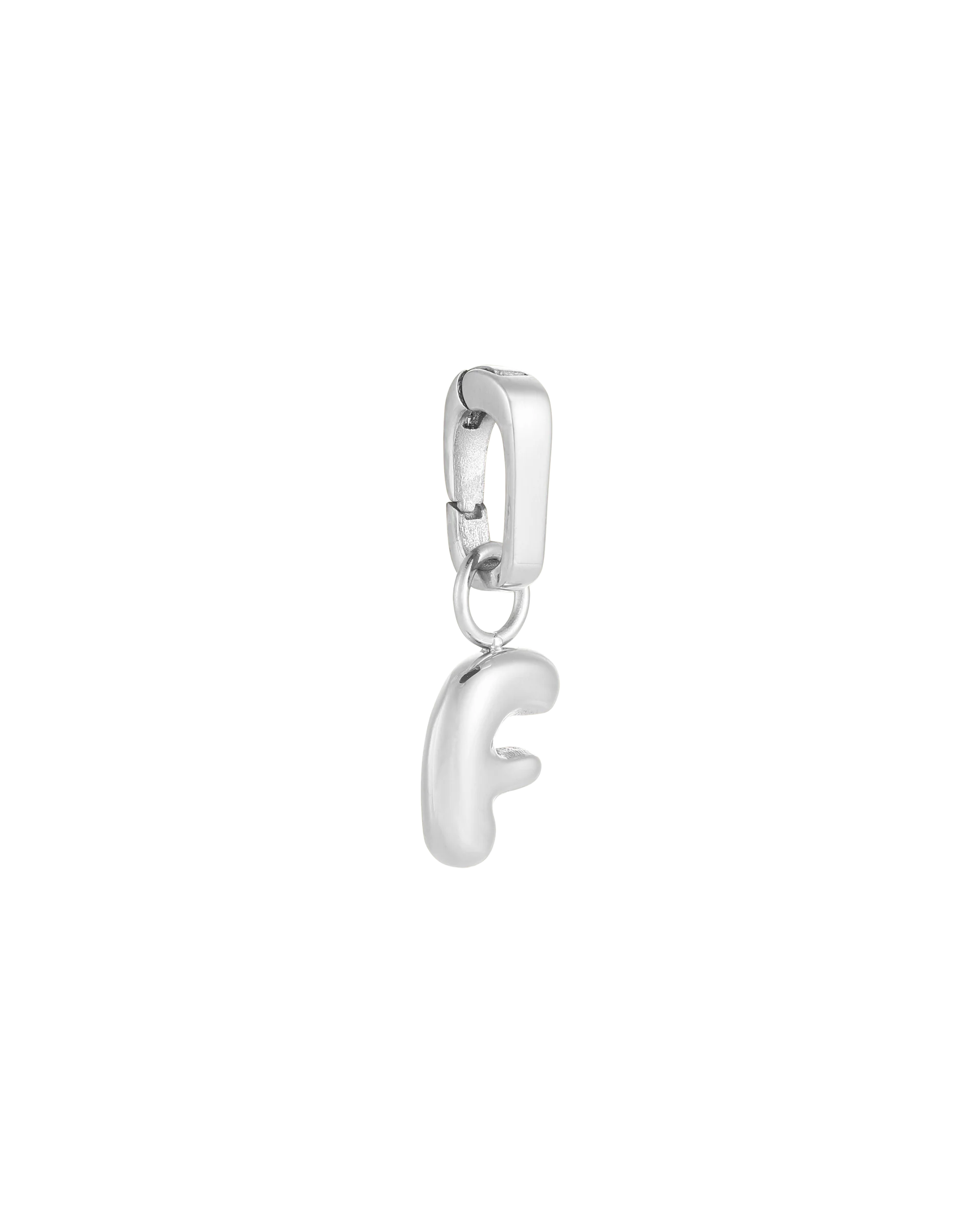 Love Letter Charm F - Silver