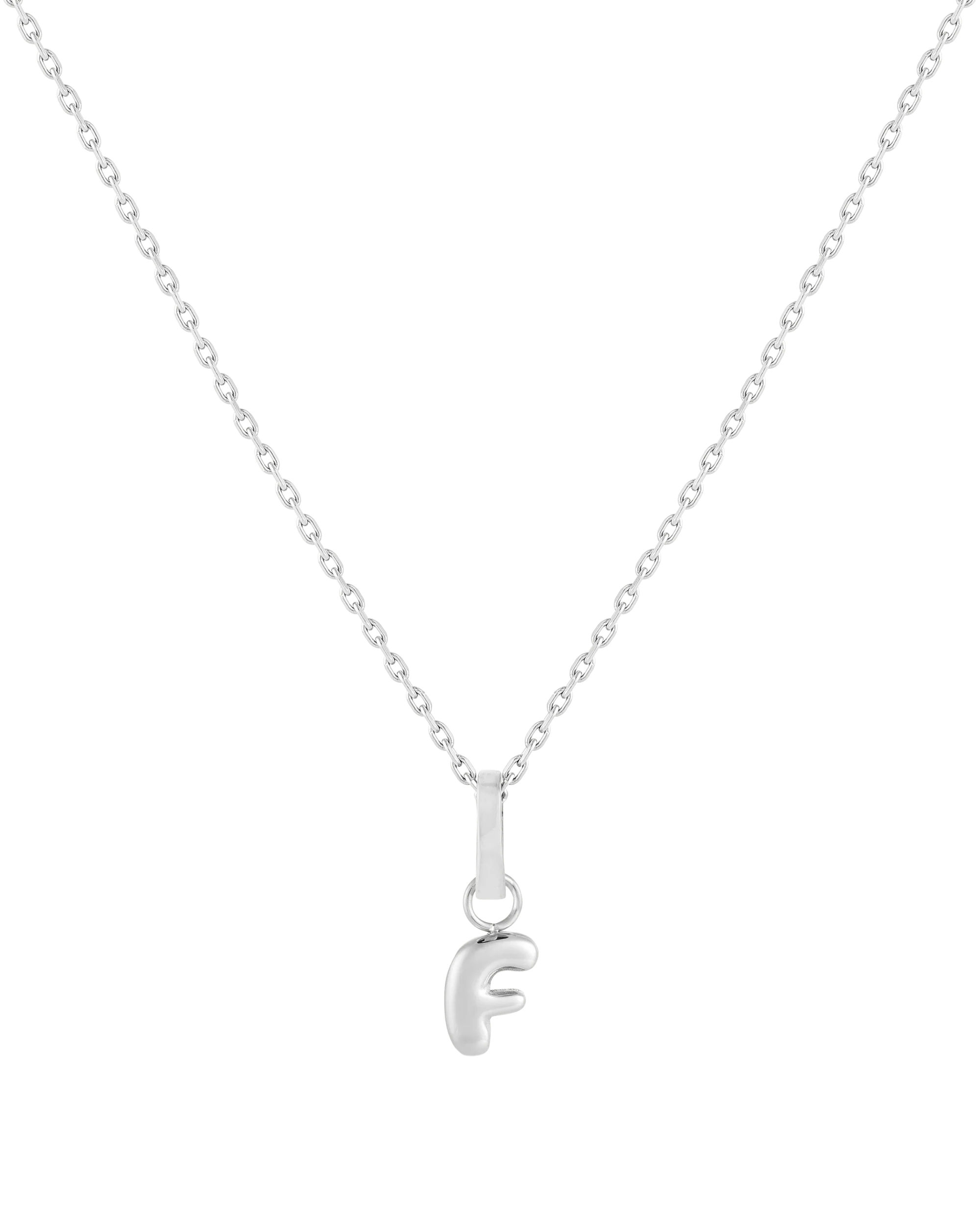 Love Letter Charm F - Silver - Image 3