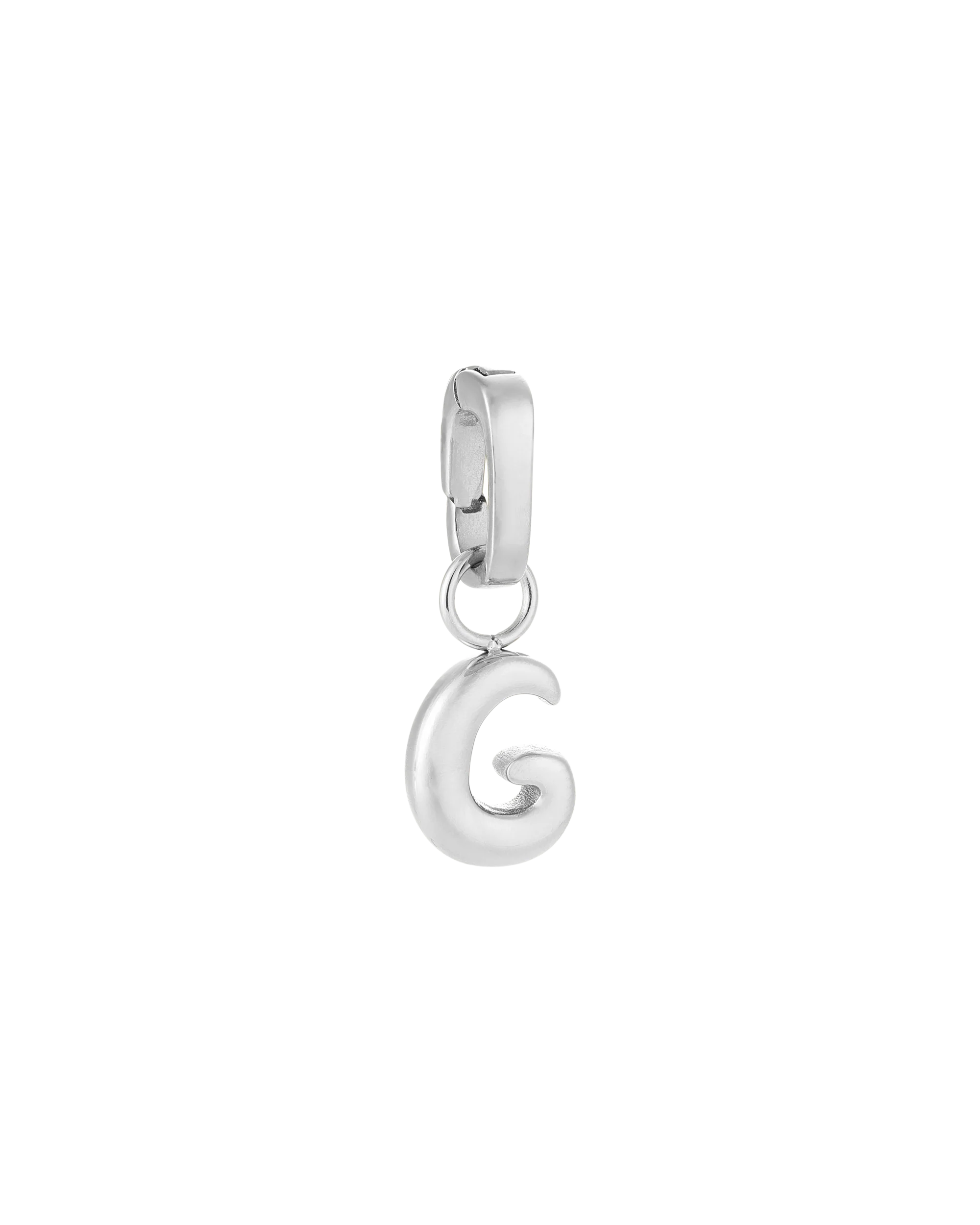 Love Letter Charm G - Silver