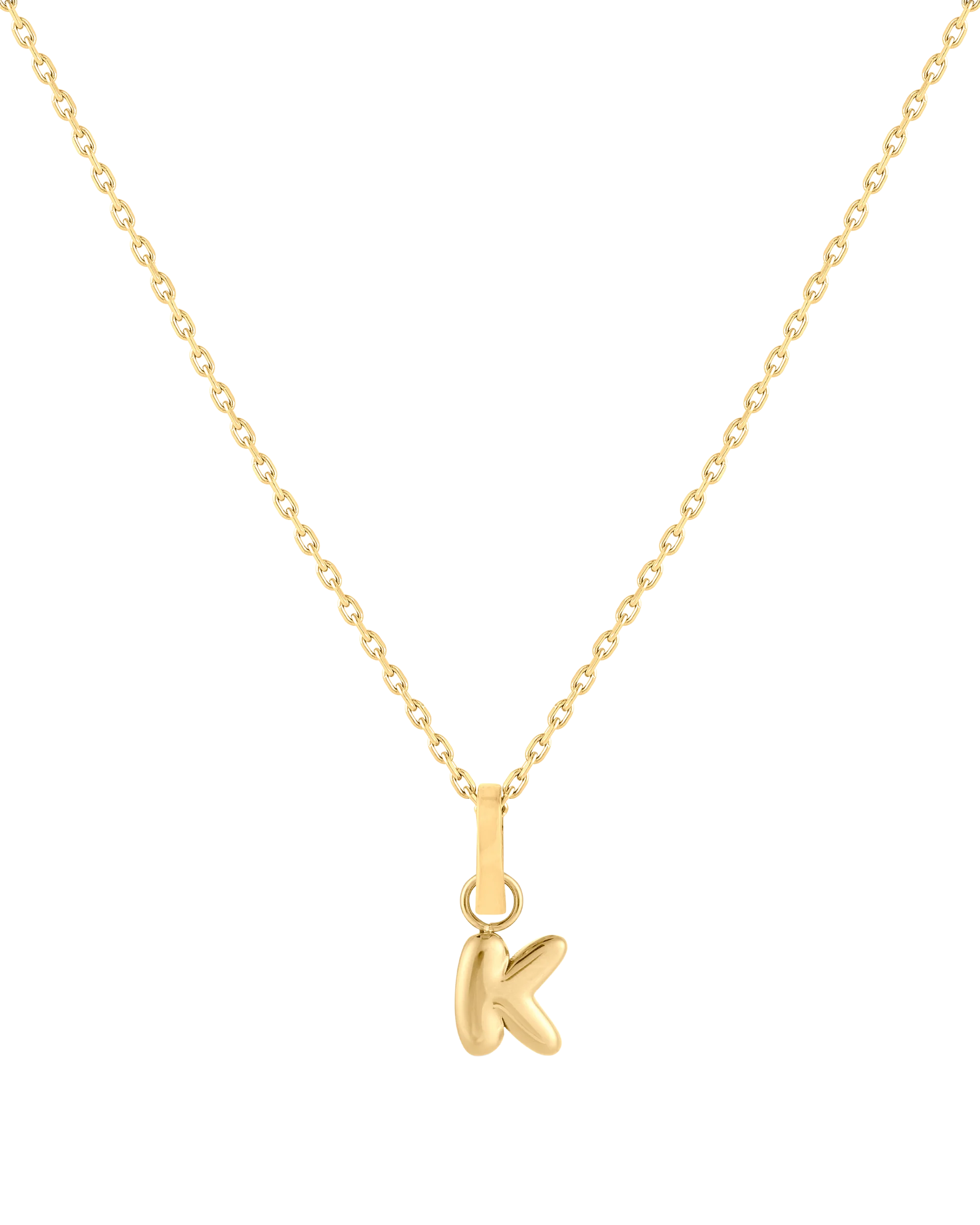 Love Letter Charm K - Gold - Image 3