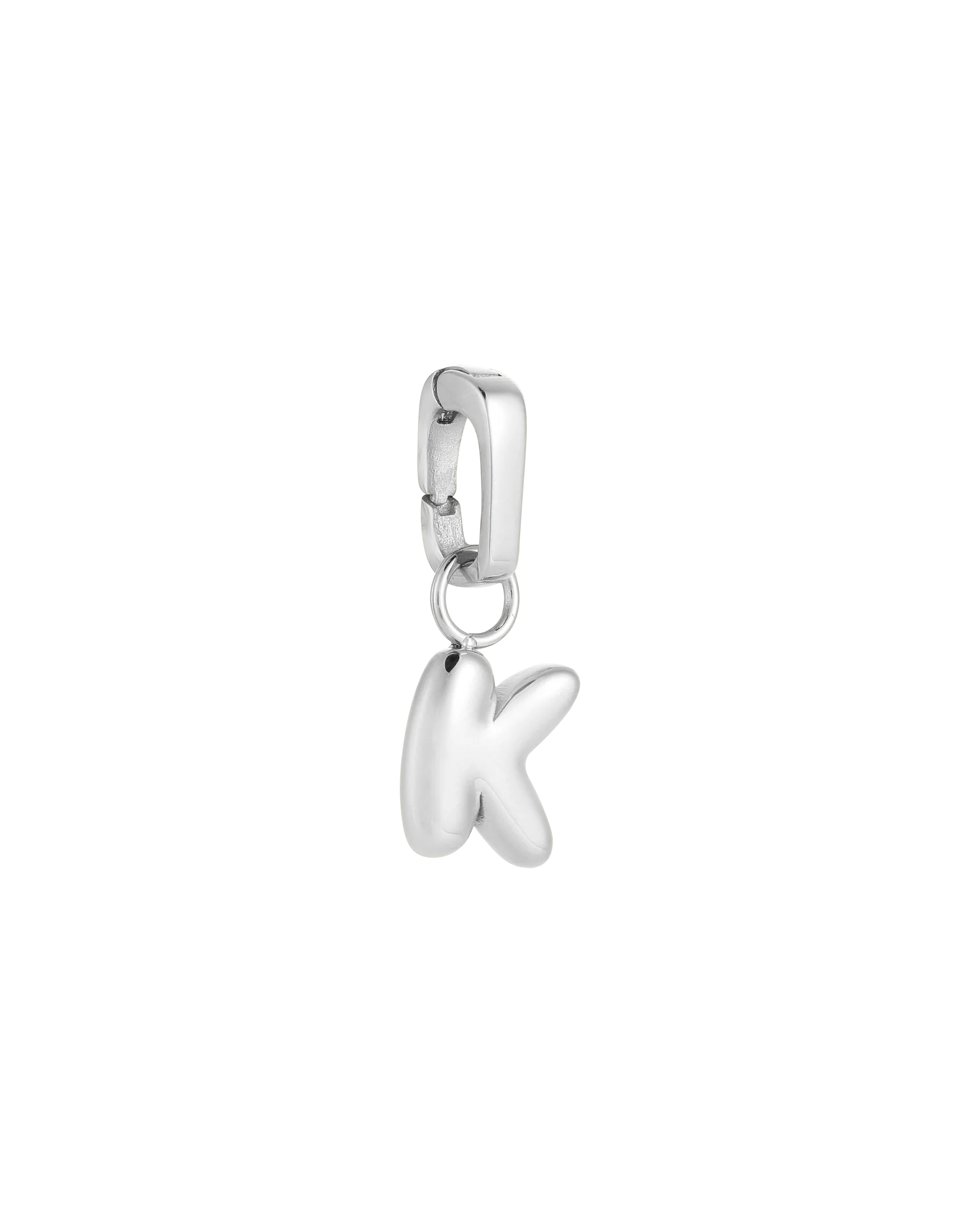 Love Letter Charm K - Silver