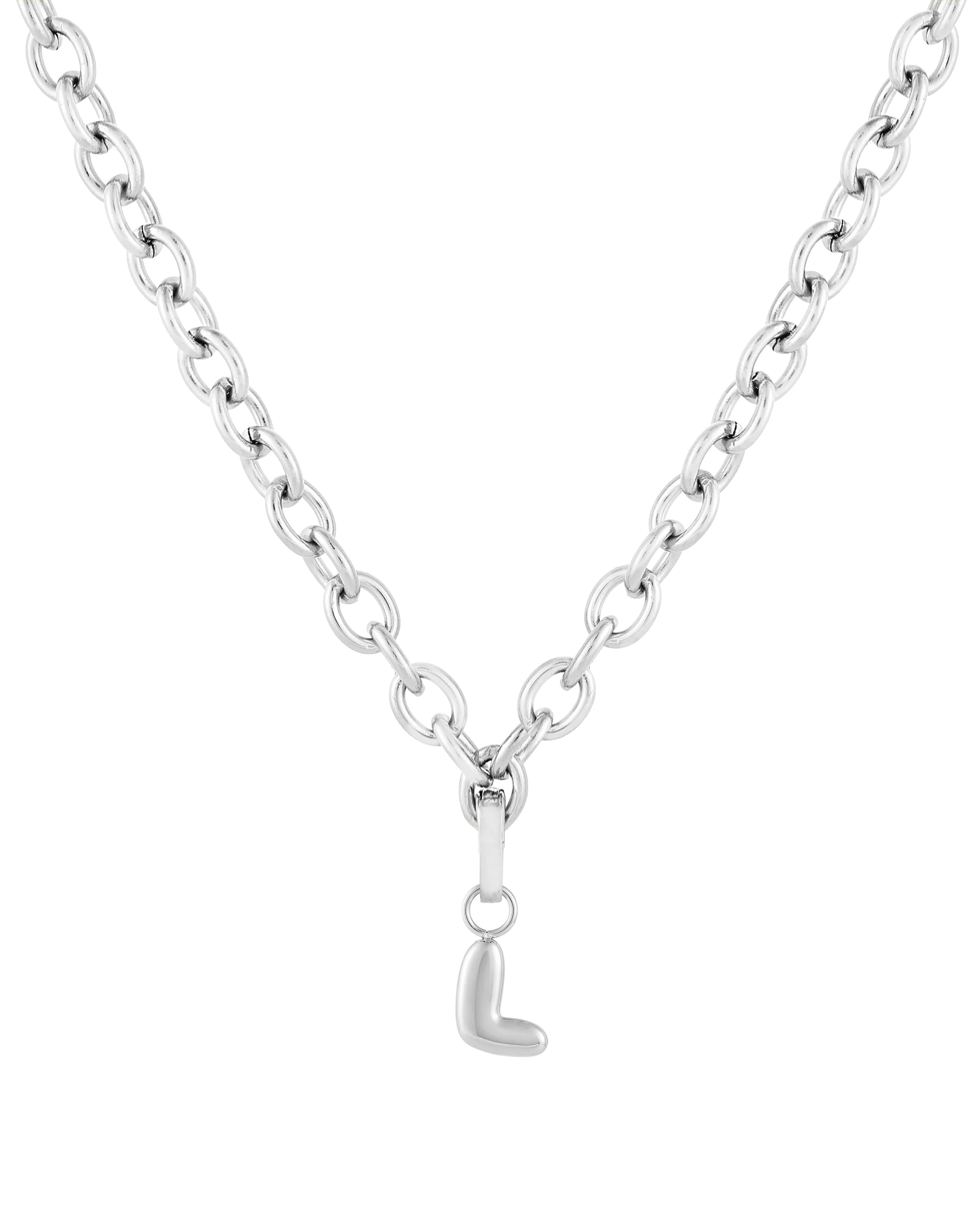 Love Letter Charm L - Silver - Image 5