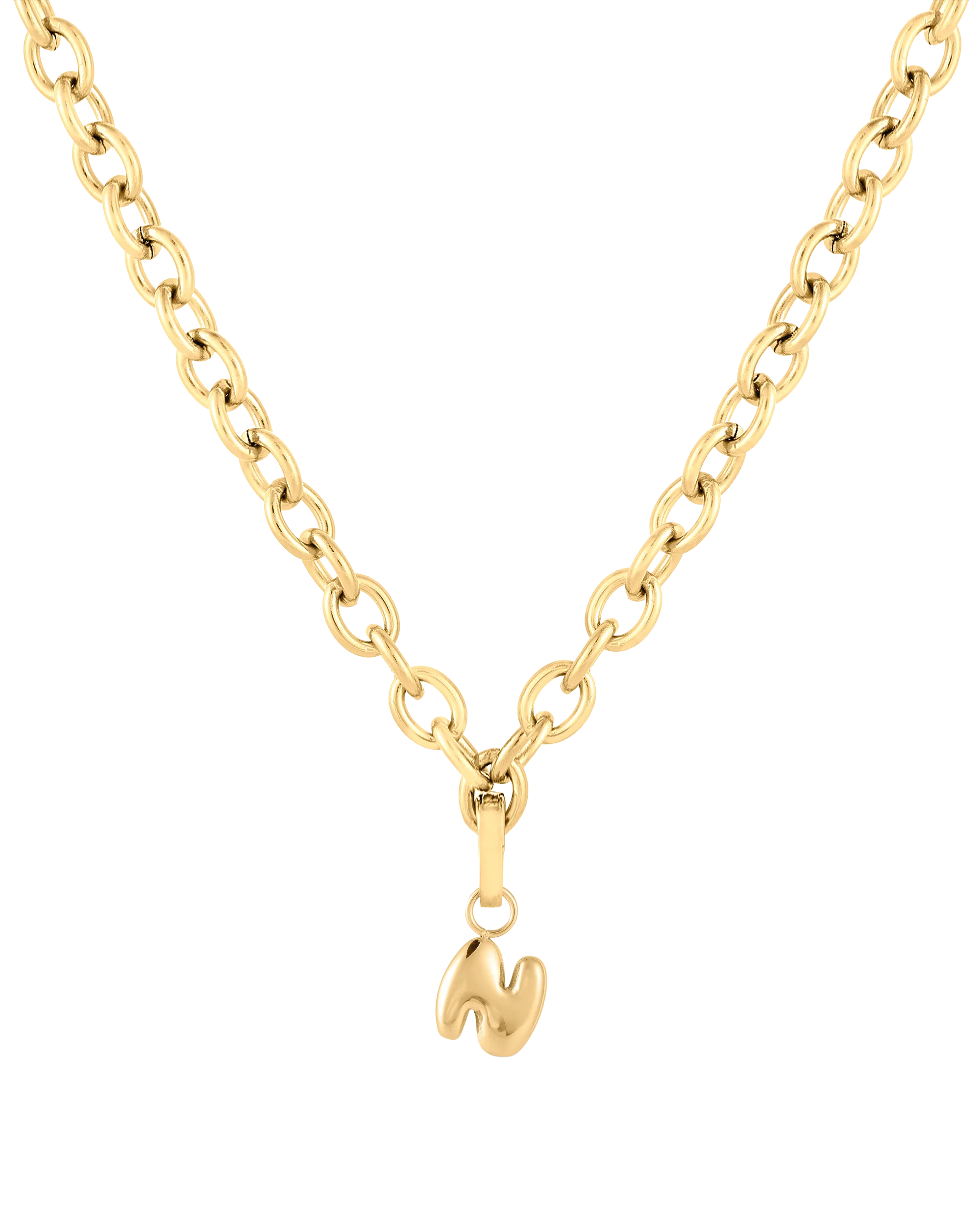 Love Letter Charm N - Gold - Image 5