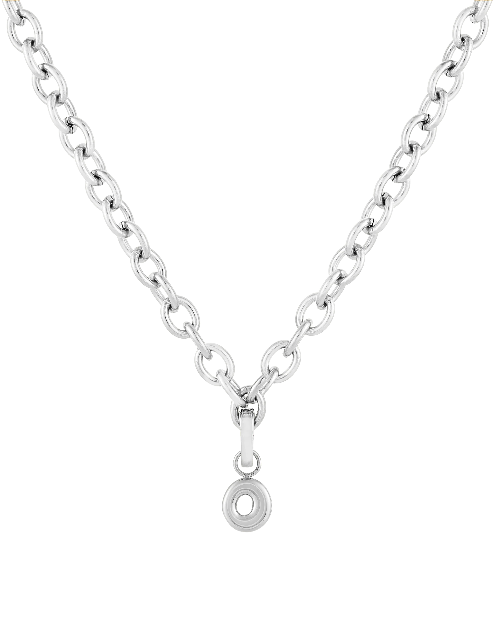 Love Letter Charm O - Silver - Image 5