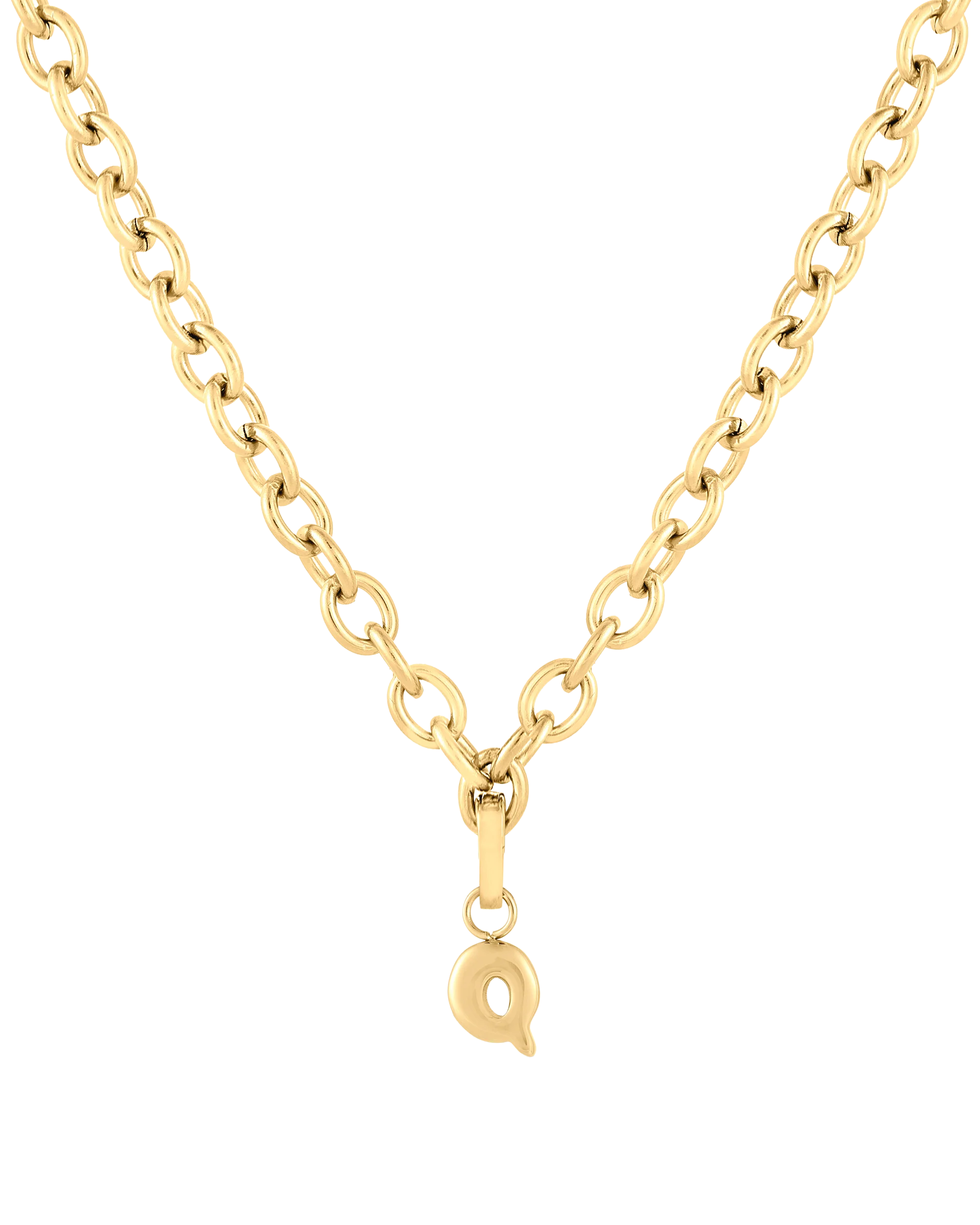 Love Letter Charm Q - Gold - Image 5