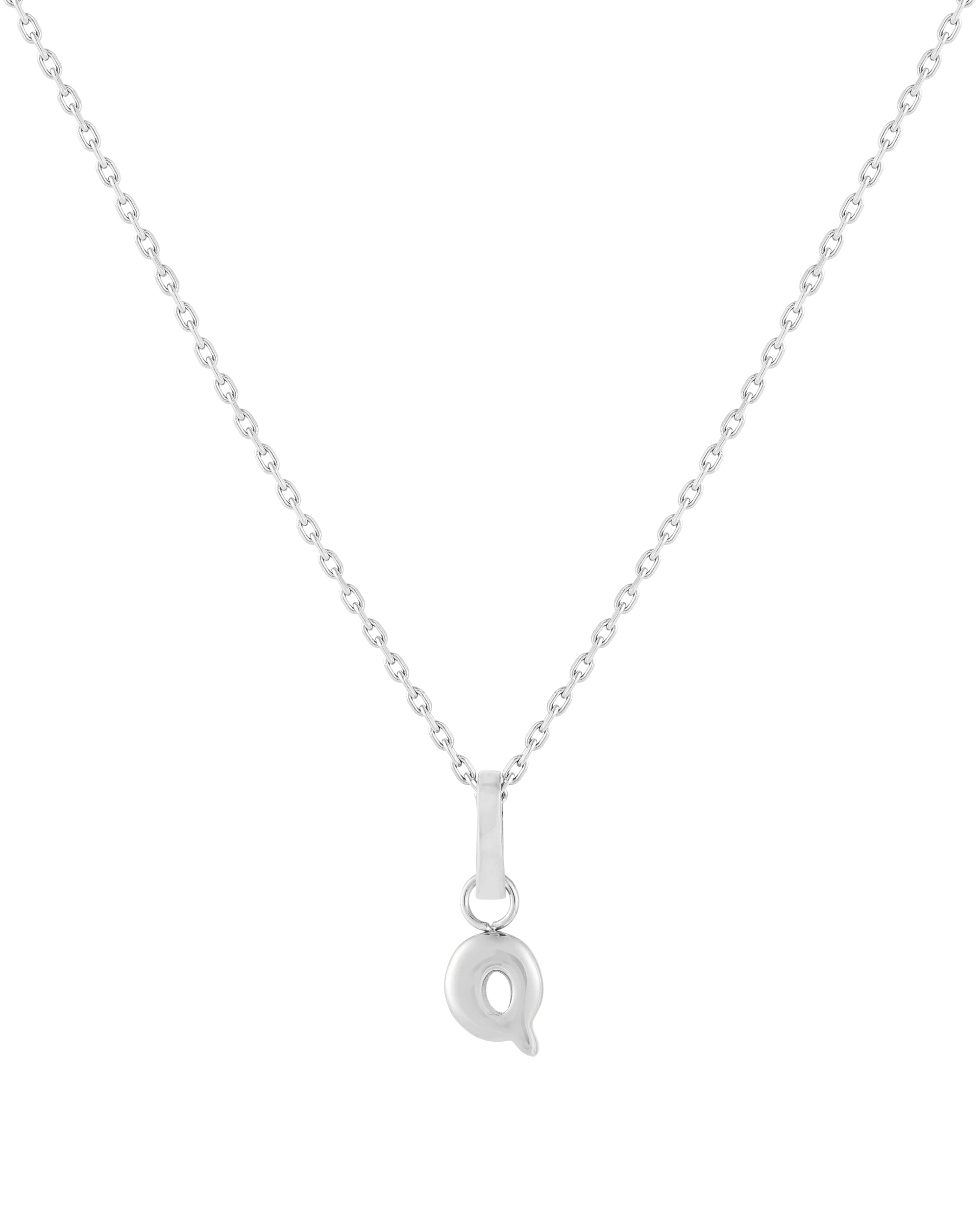 Love Letter Charm Q - Silver - Image 3