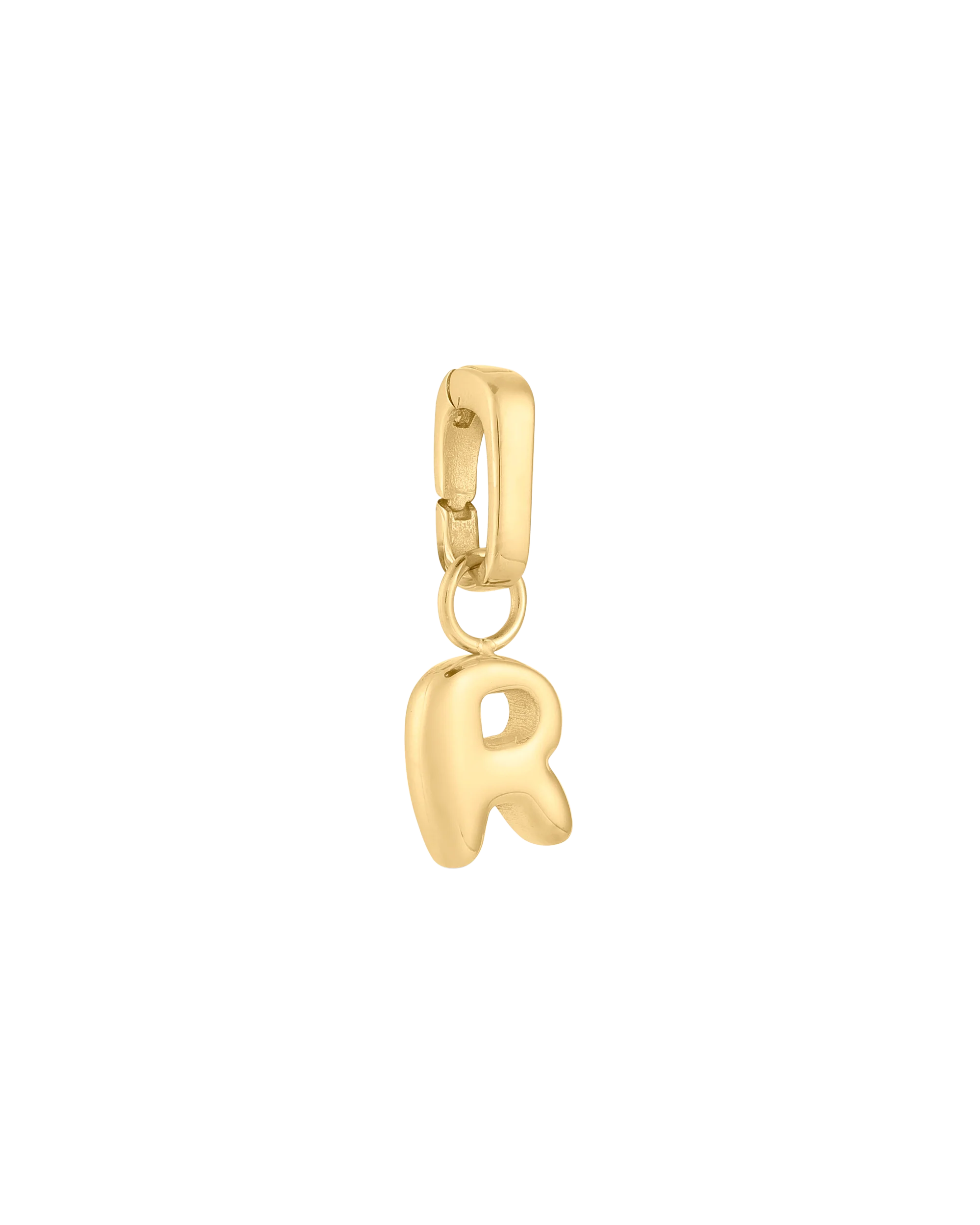 Love Letter Charm R - Gold