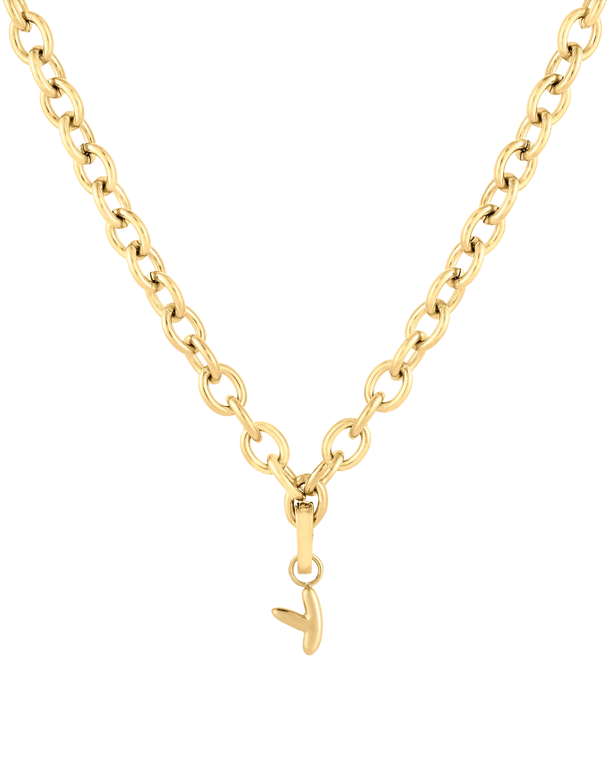 Love Letter Charm Y - Gold - Image 5