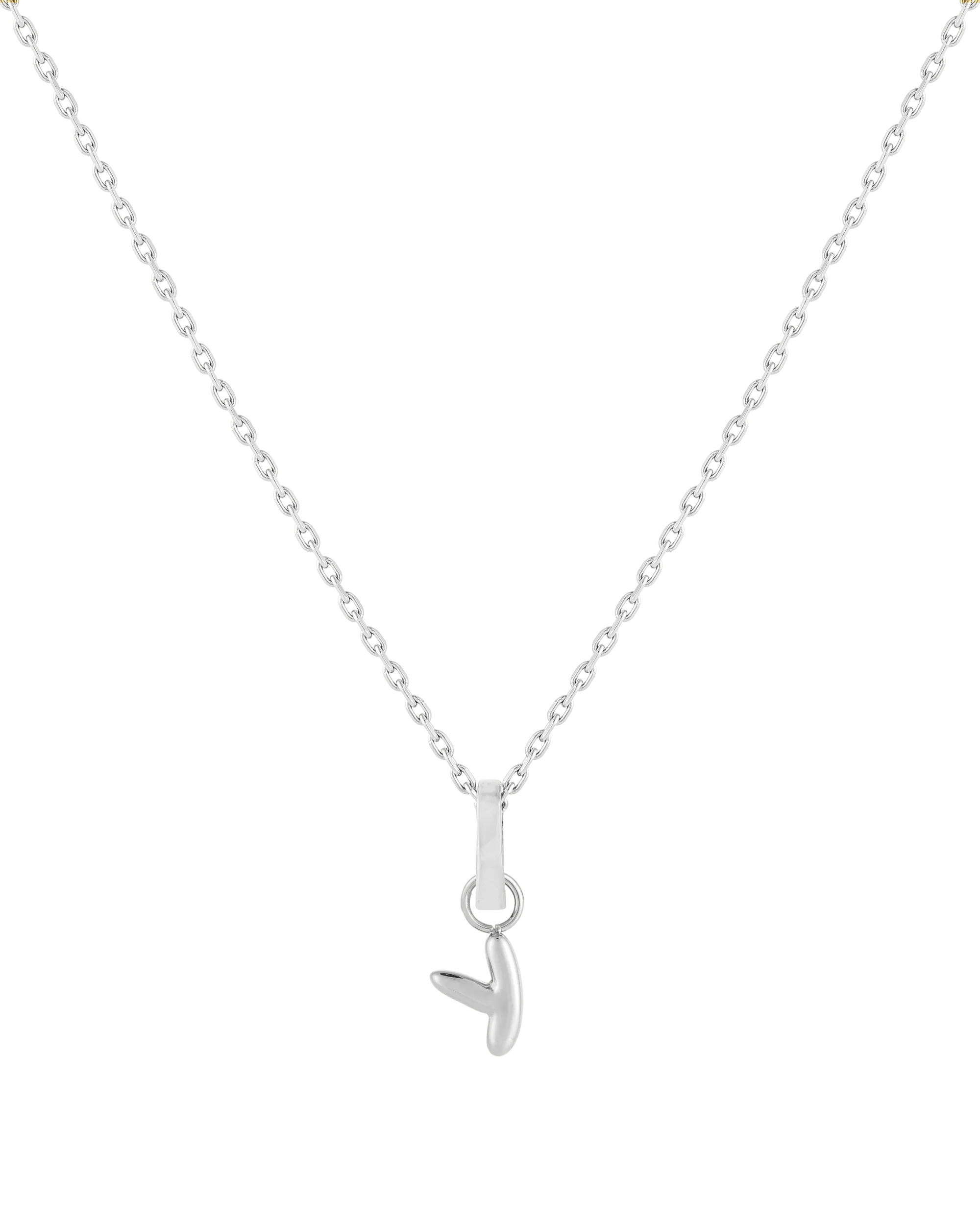 Love Letter Charm Y - Silver - Image 3