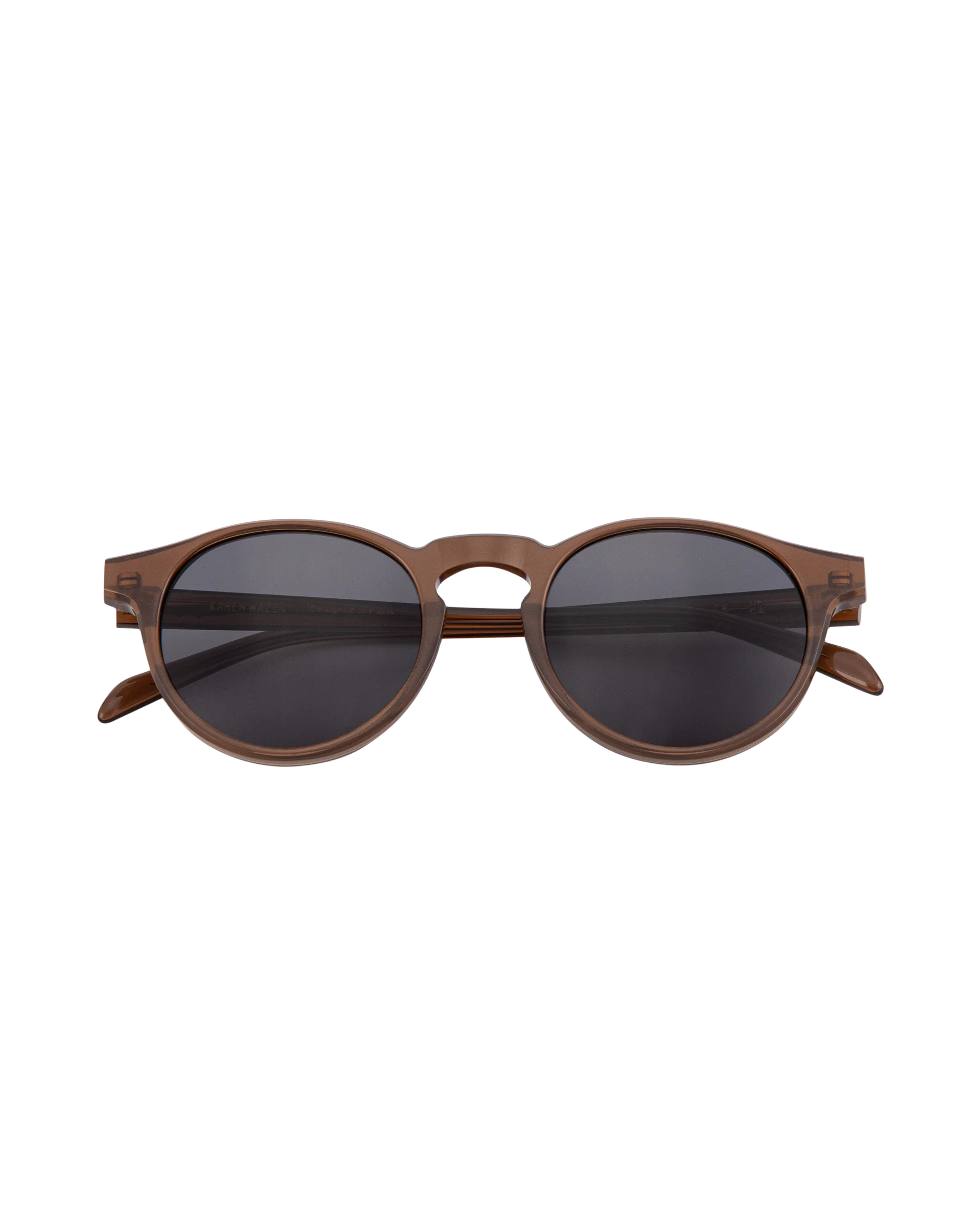 Matt - Clear Brown Sunglasses - Image 3