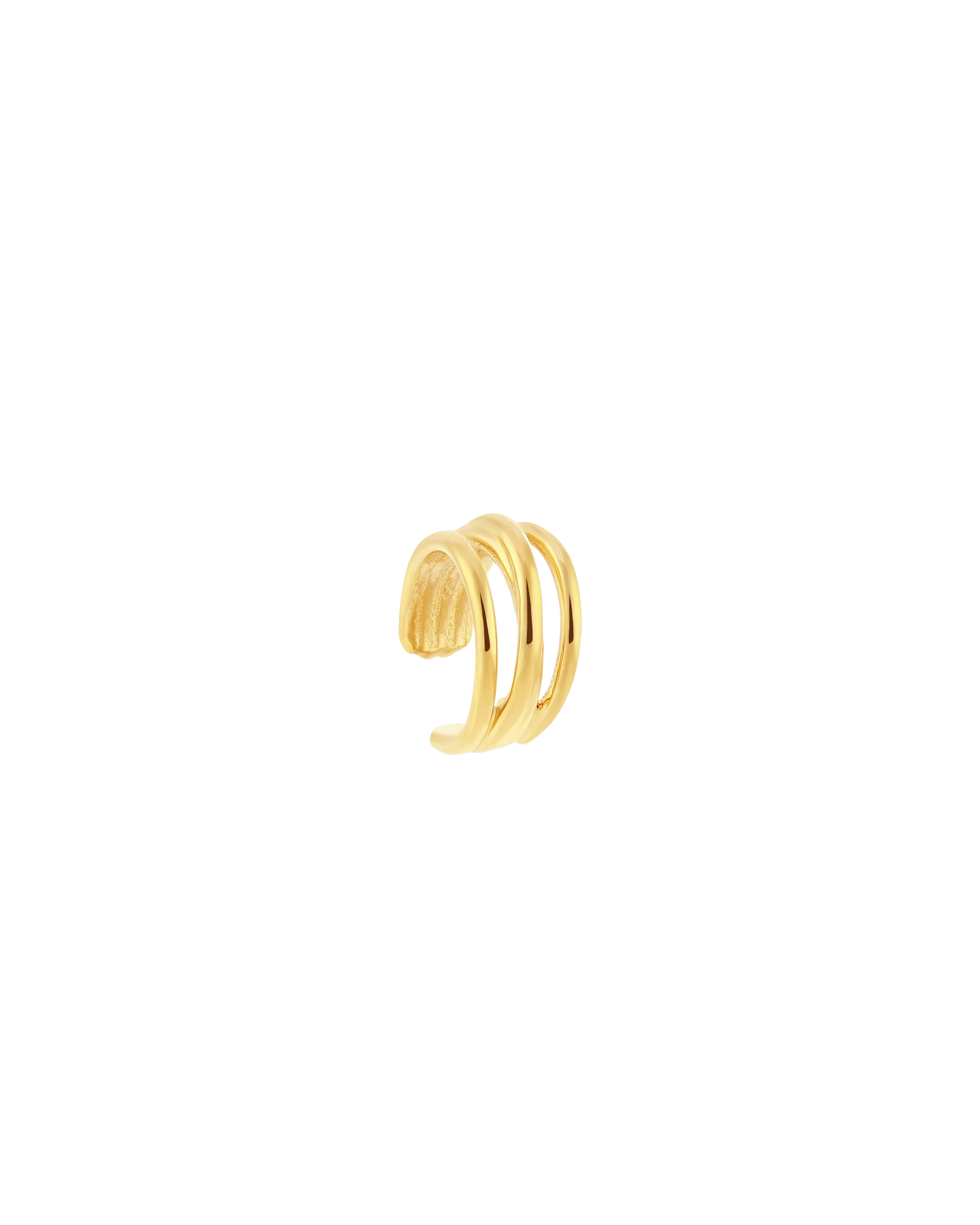 Muse Cuff Earrings - Gold - Image 3