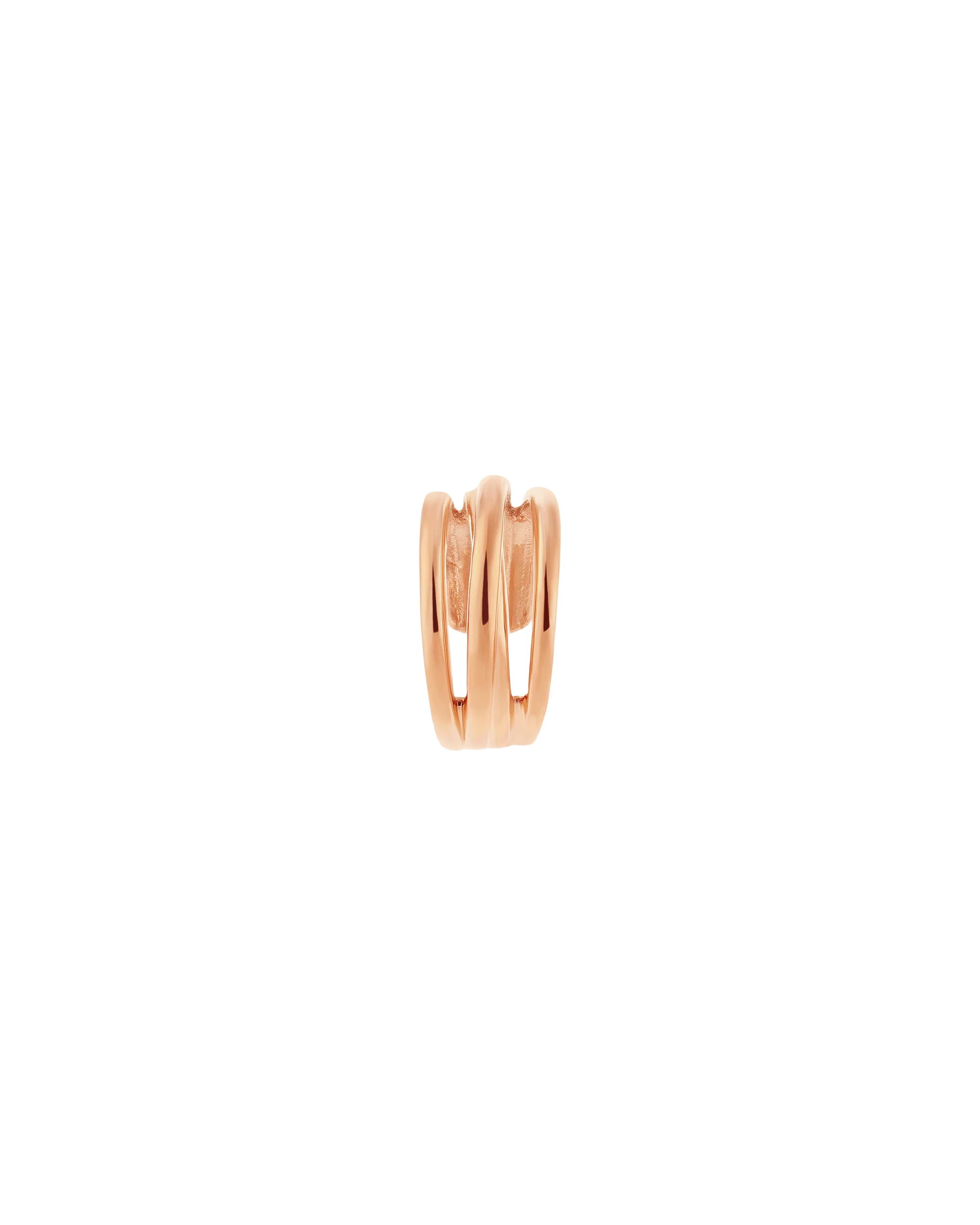 Muse Cuff Earrings - Rose Gold